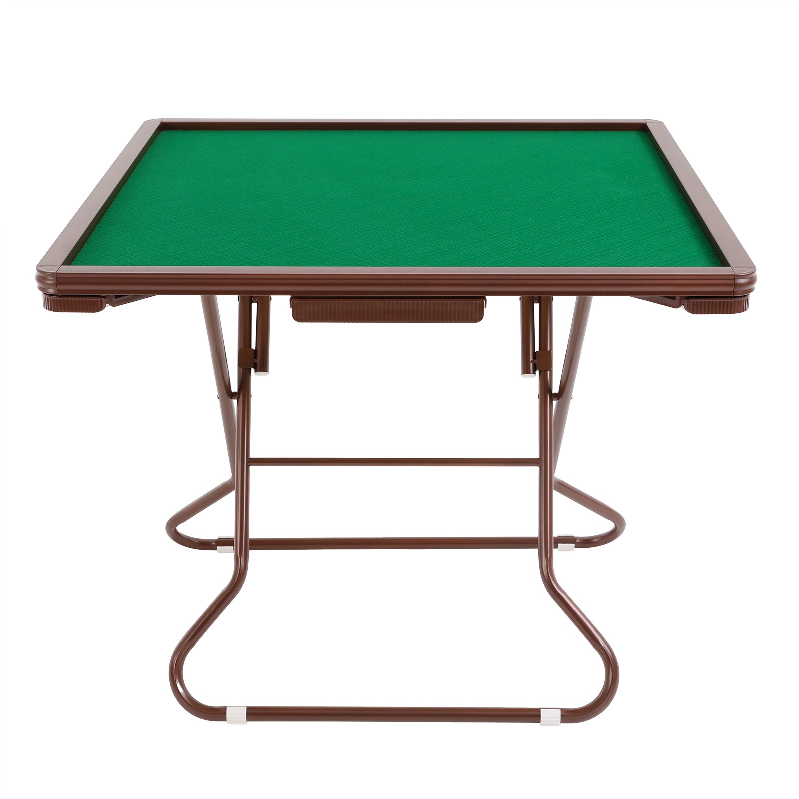 Mahjong Table w/ 4 Cup Holders & 4 Drawers for 4 Player People Foldable Portable