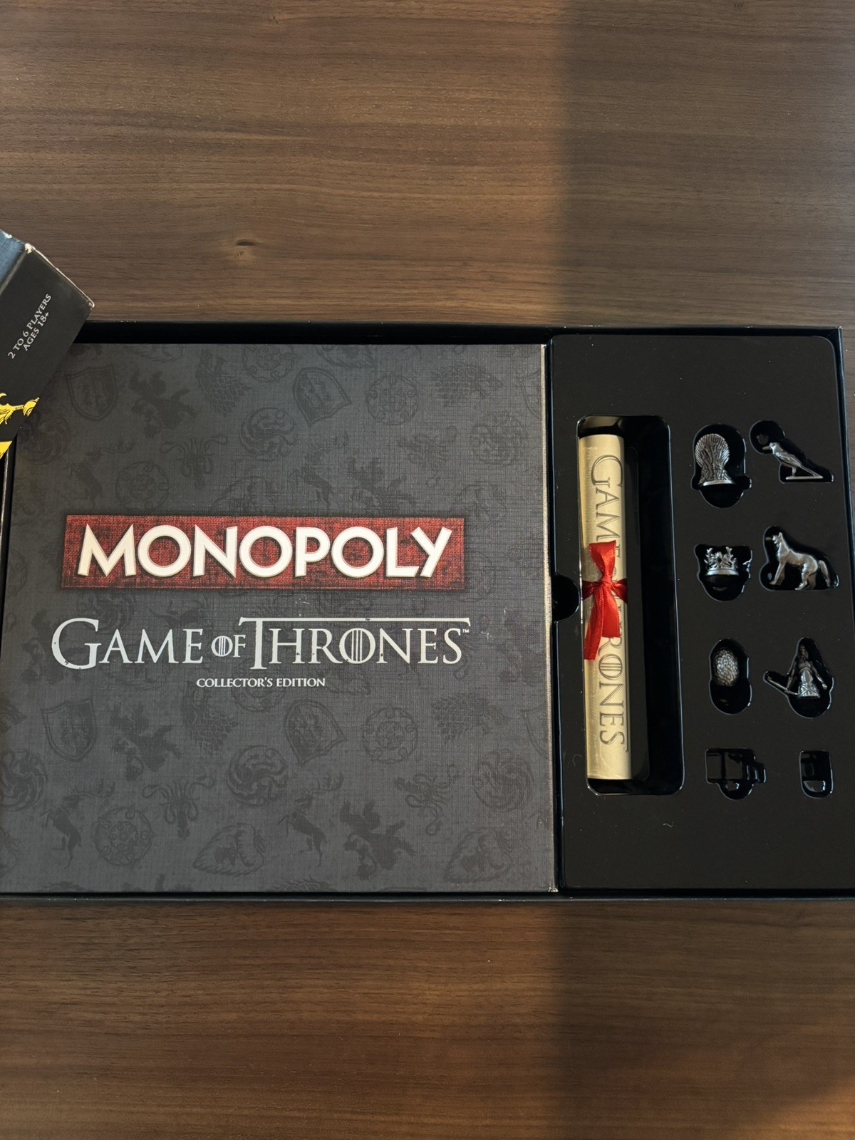 Monopoly Game Of Thrones Collector’s Edition Board Game GOT HBO 2015 Limited