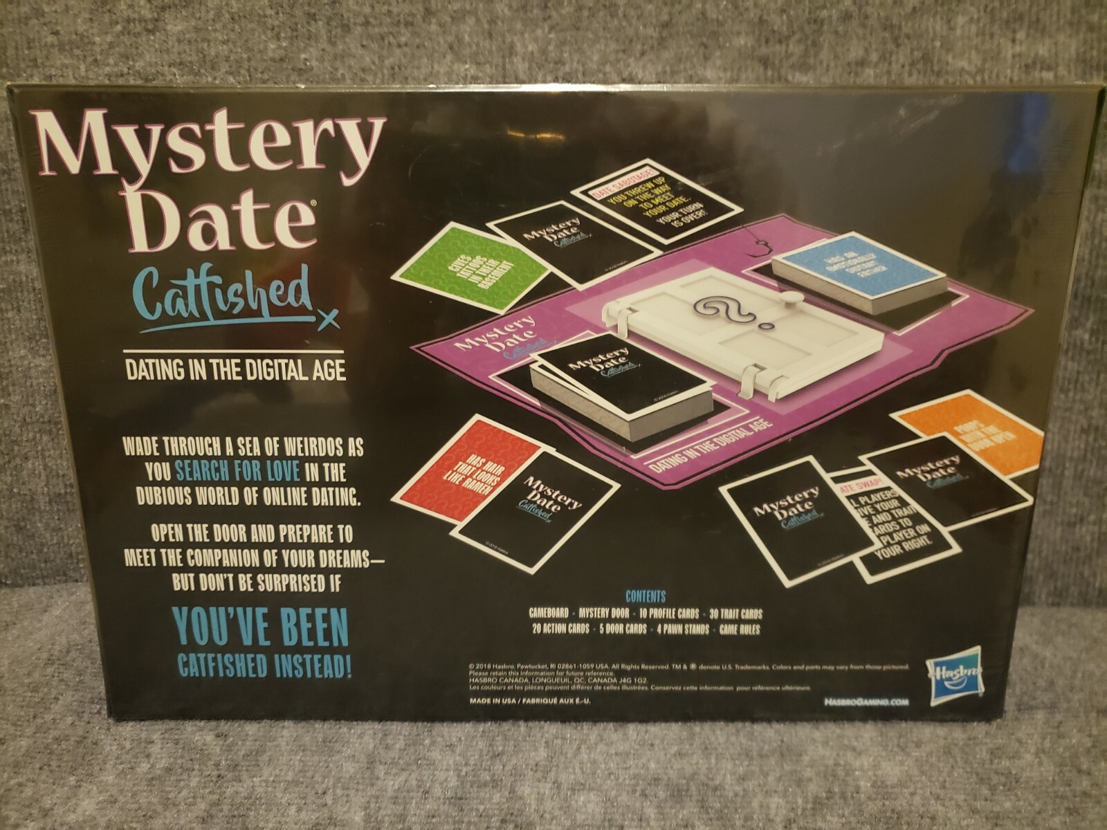 Hasbro Gaming MYSTERY DATE Catfished Dating In The Digital Age Game
