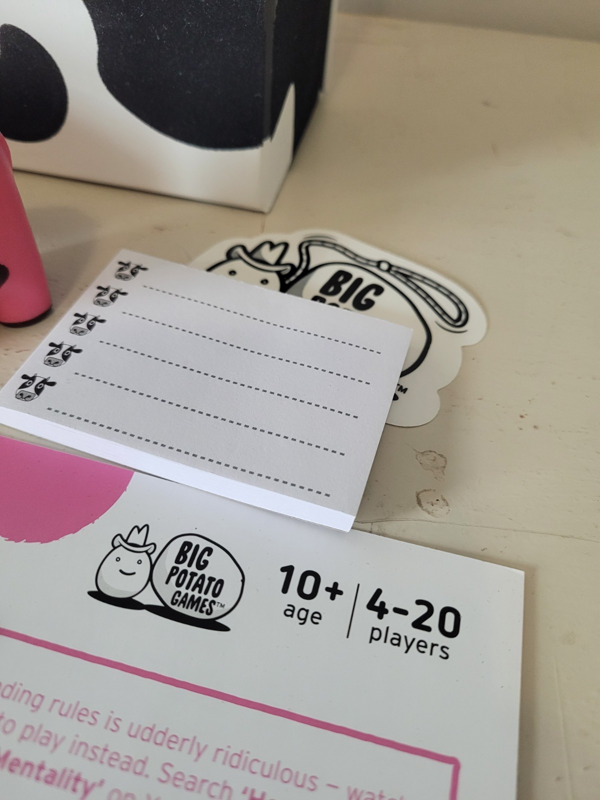 New Open Box -Herd Mentality Game by Big Potato Games 10+ Age