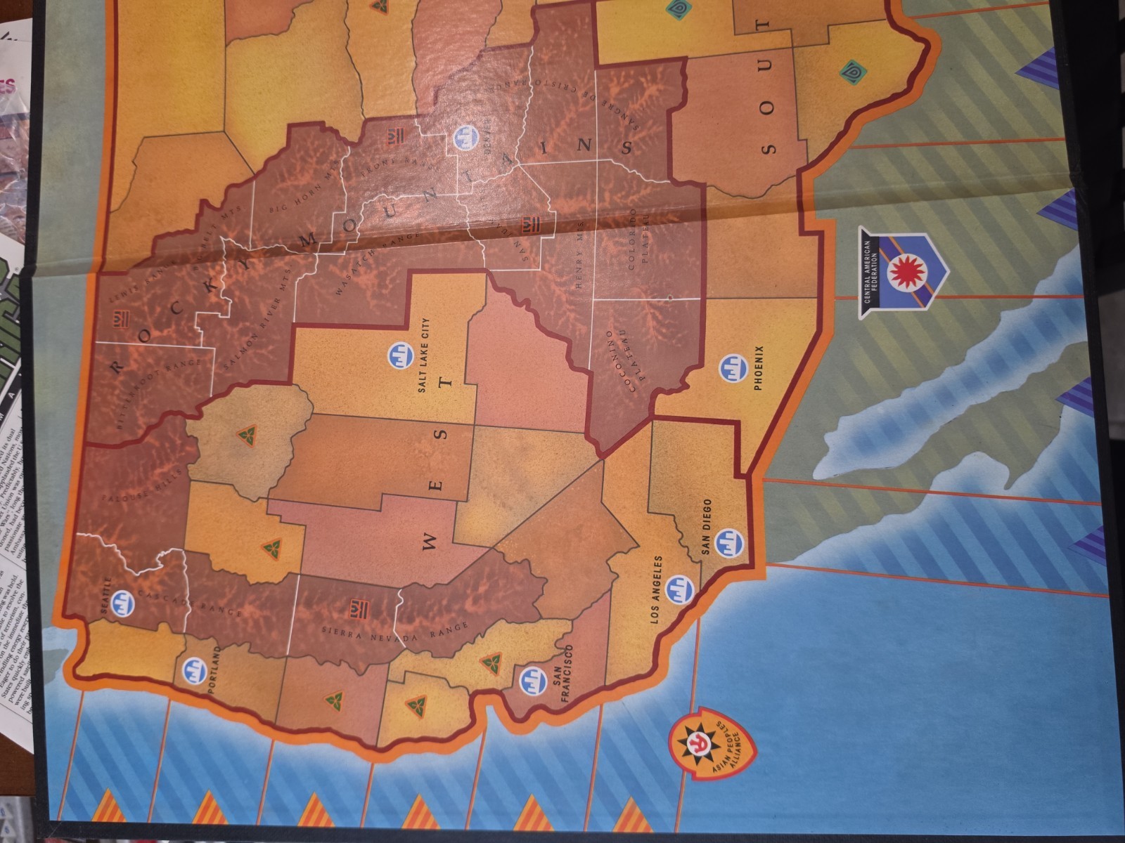 1986 Fortress America Game by Milton Bradley Complete Ready To Play Vintage War