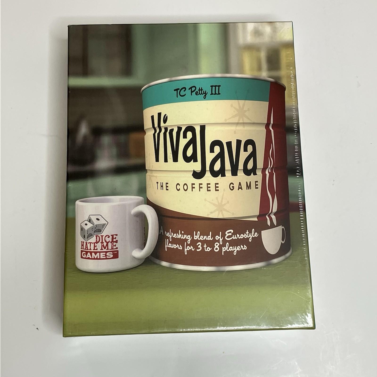 Viva Java Board Game The Coffee Game 2012 Dice Hate Me Games New Sealed