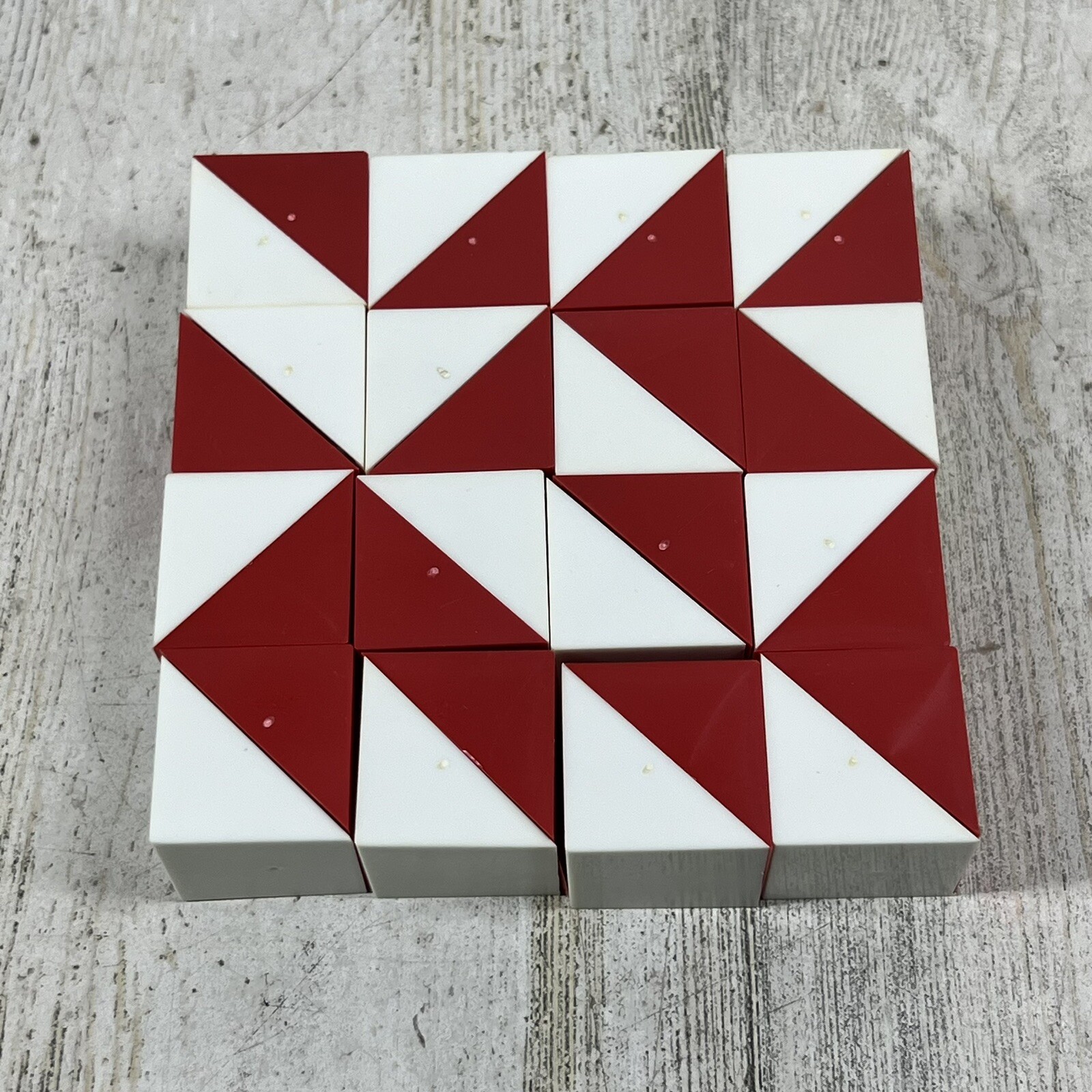 VTG 1976 Lakeside TRAC 4 Game Replacement Cube Pieces – Lot of 16