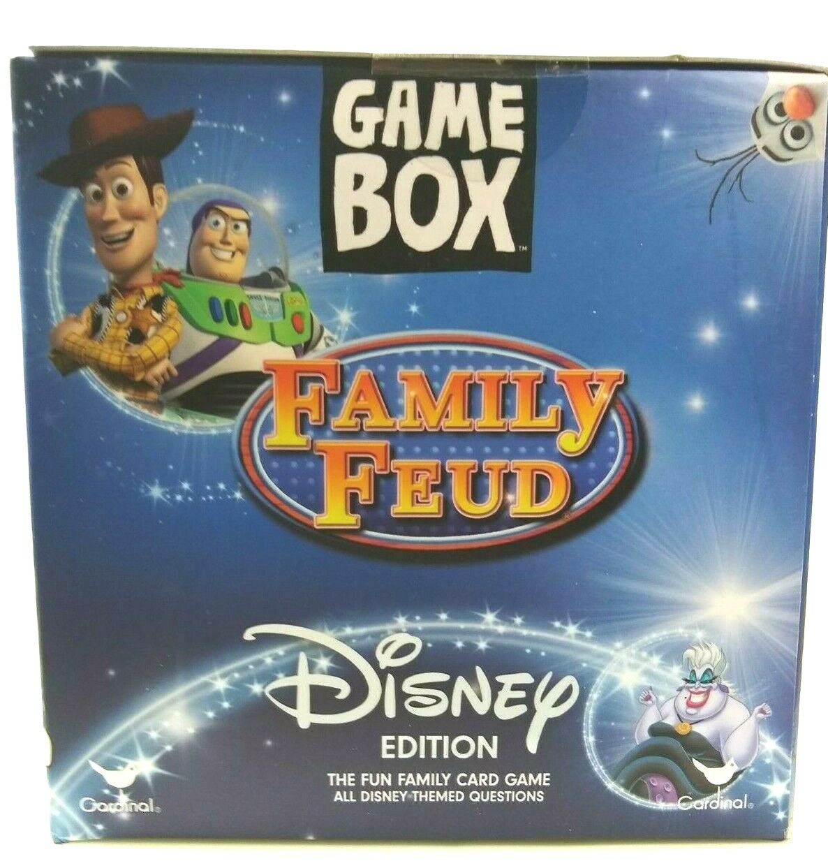 Family Feud Card Game Game Box Disney NIB age 8 + up 2-6 players Christmas gift