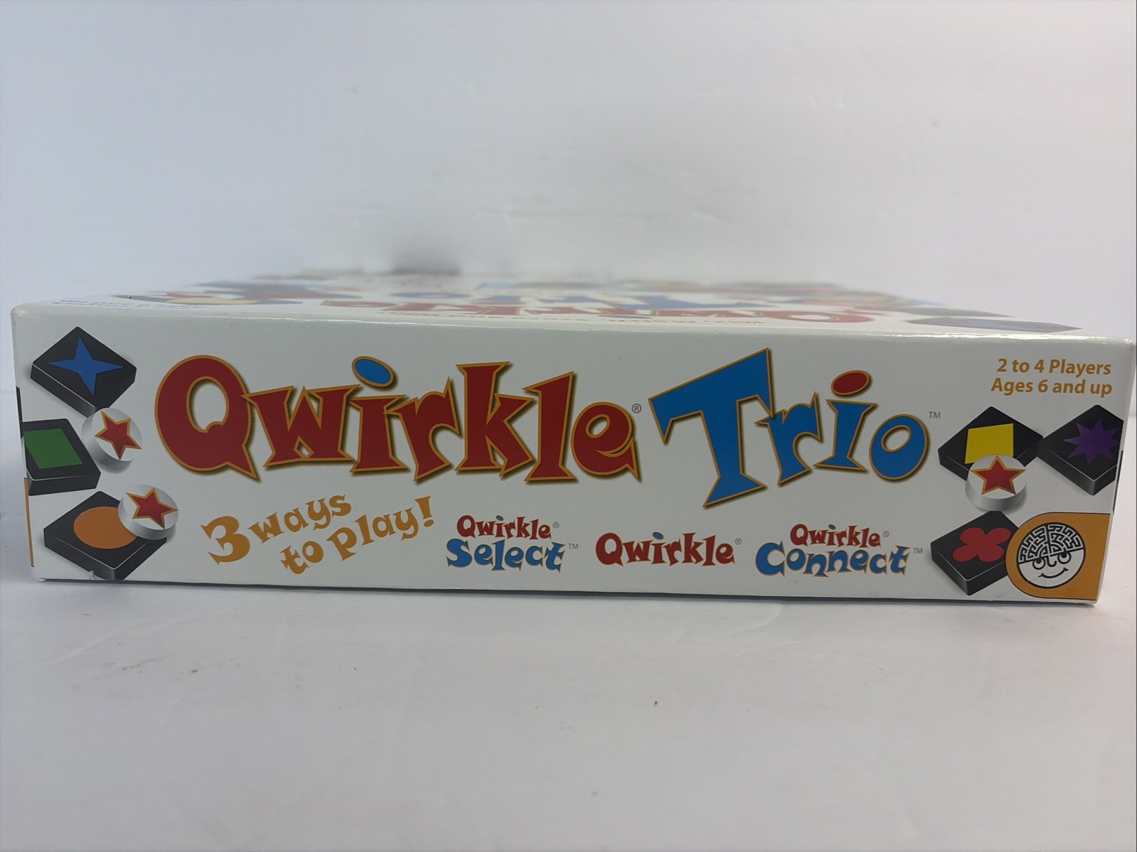 Qwirkle Trio 3 in 1 Game COMPLETE MindWare 2013 Tiles Strategy Select Connect