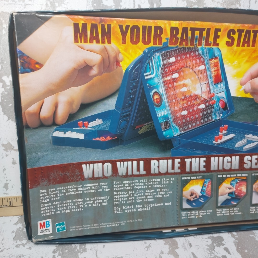 Battleship The Classic Naval Combat Game by Milton Bradley