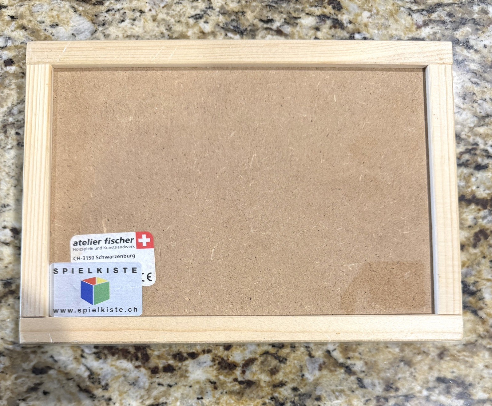 Kids Atelier Fischer Swiss Wood Memory Matching Game Nature 48 Piece Retail $70