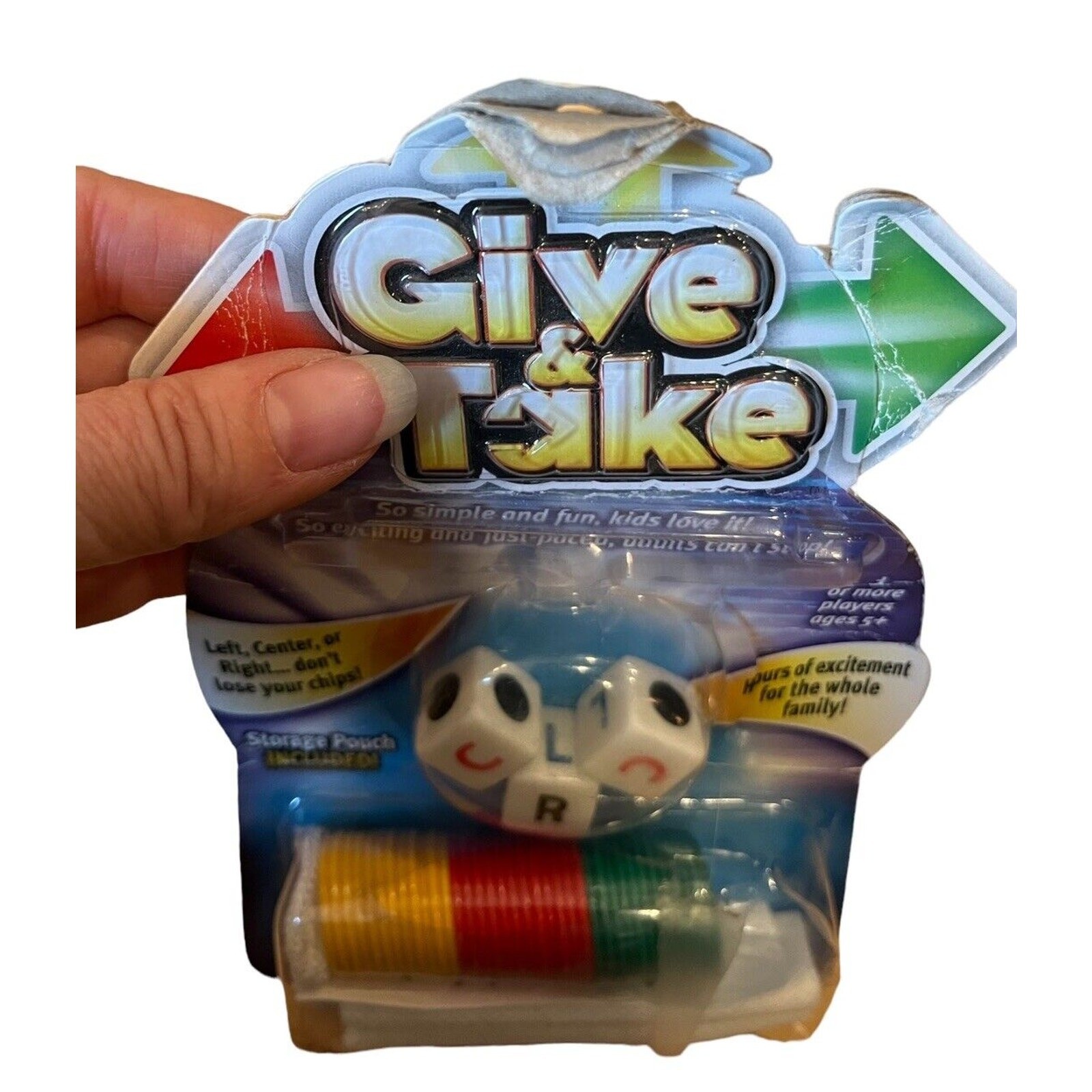 Give & Take Dice Game New In Package Family Game 3+ Players Ages 5 & Up