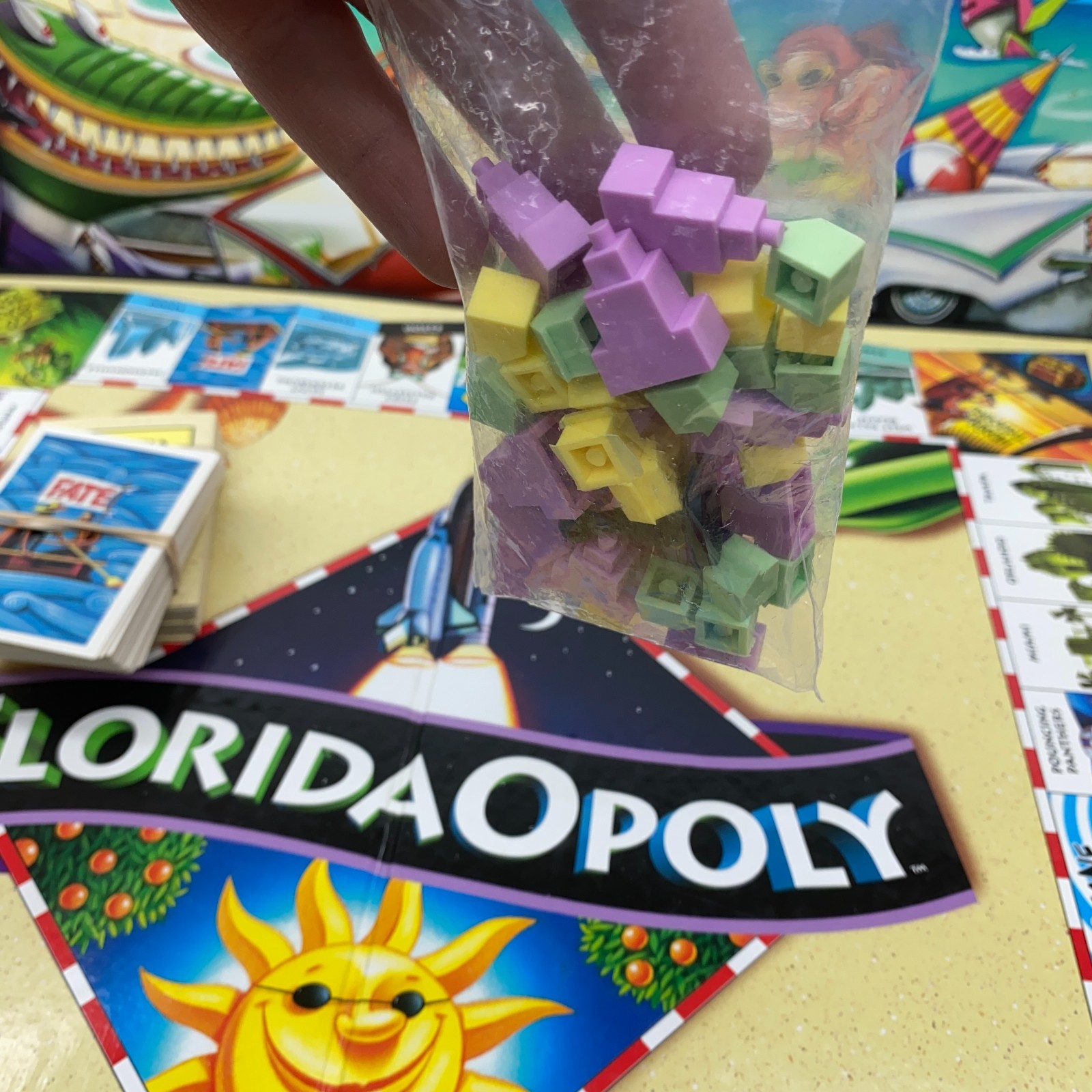 Vintage FloridaOpoly Board Game Sunshine State 1997