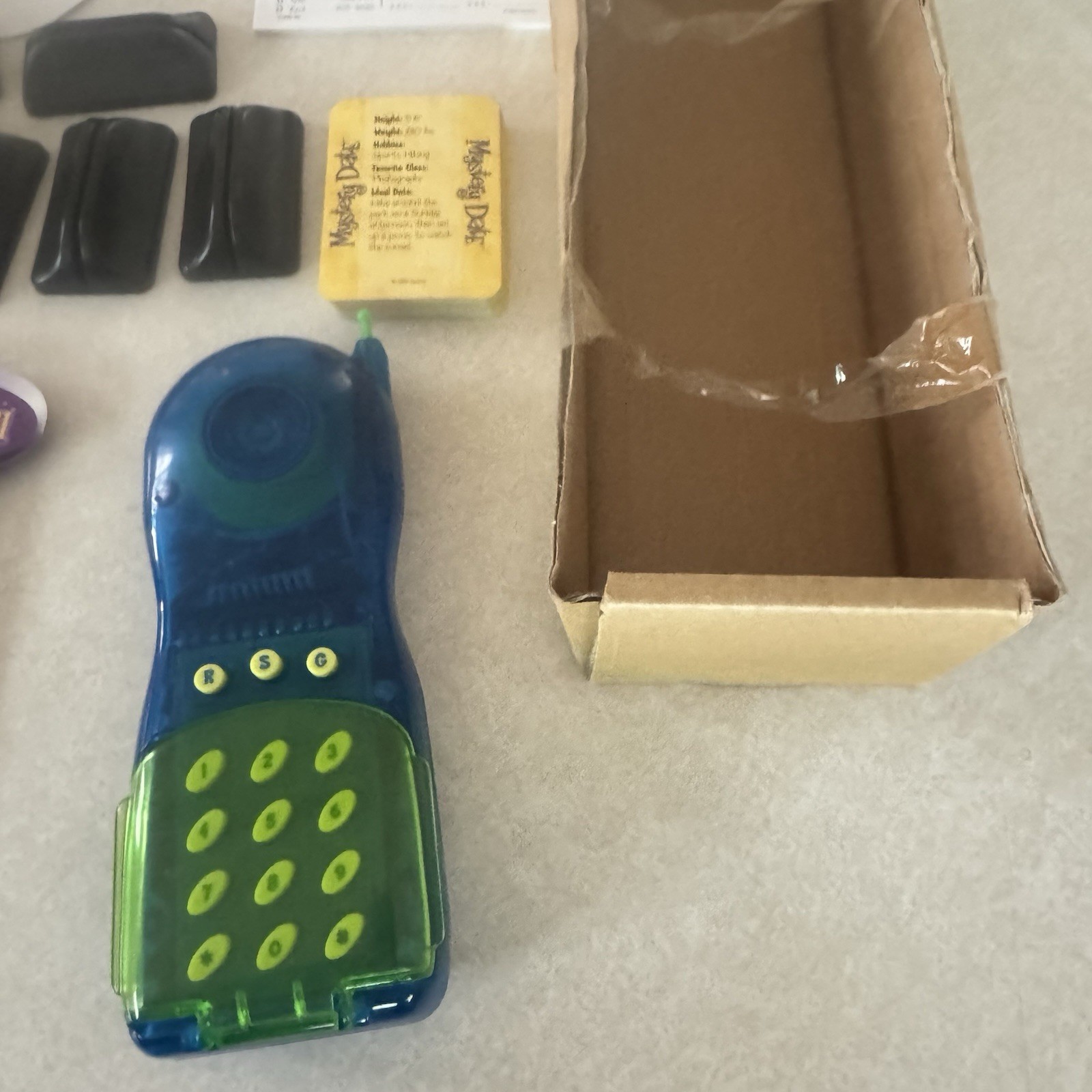 2000 Hasbro Mystery Date Game Electronic Talking AS-IS Non-Working Phone