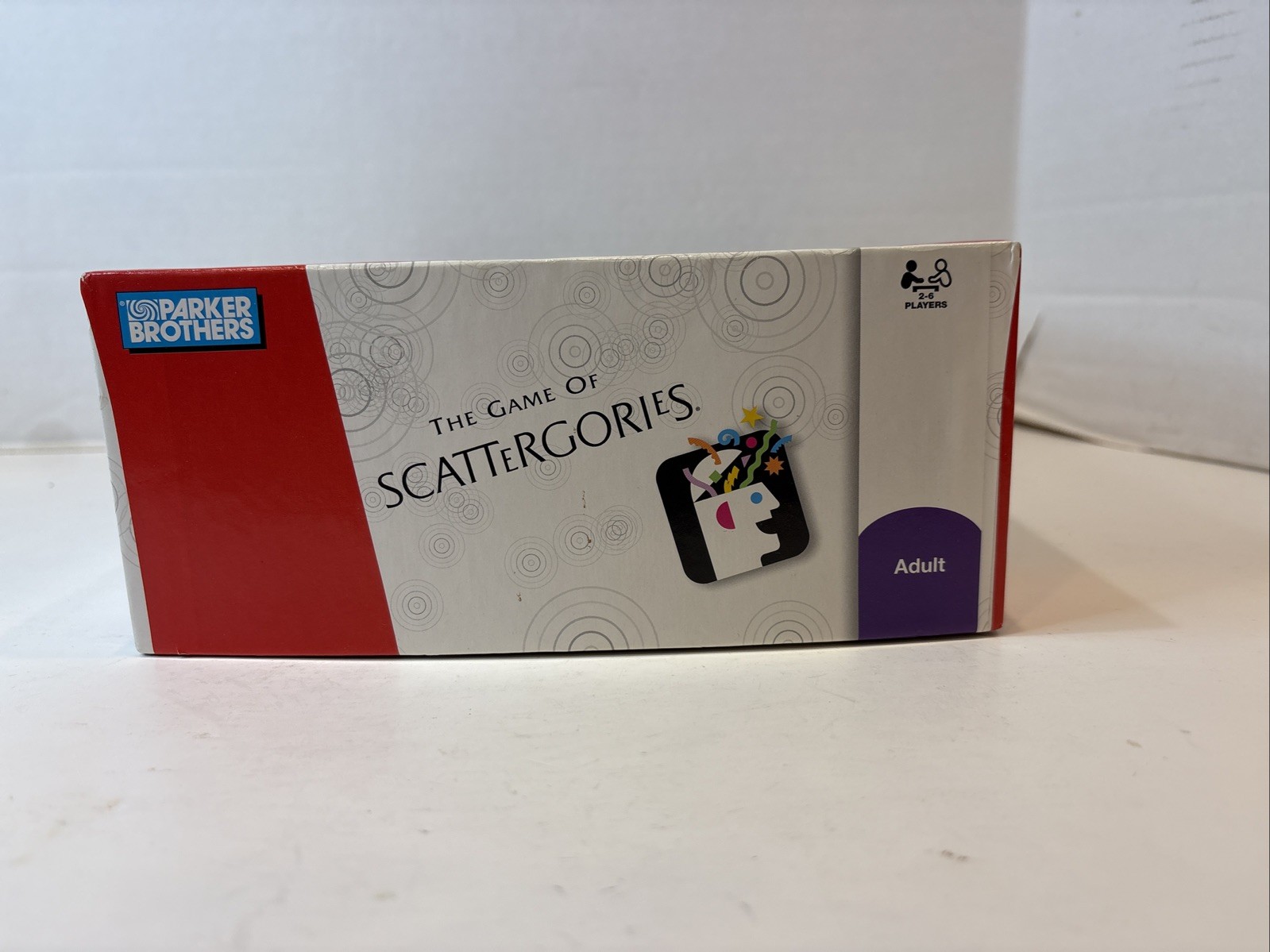 The Game of Scattergories Board Game 2009 Parker Brothers 2-6 players Complete