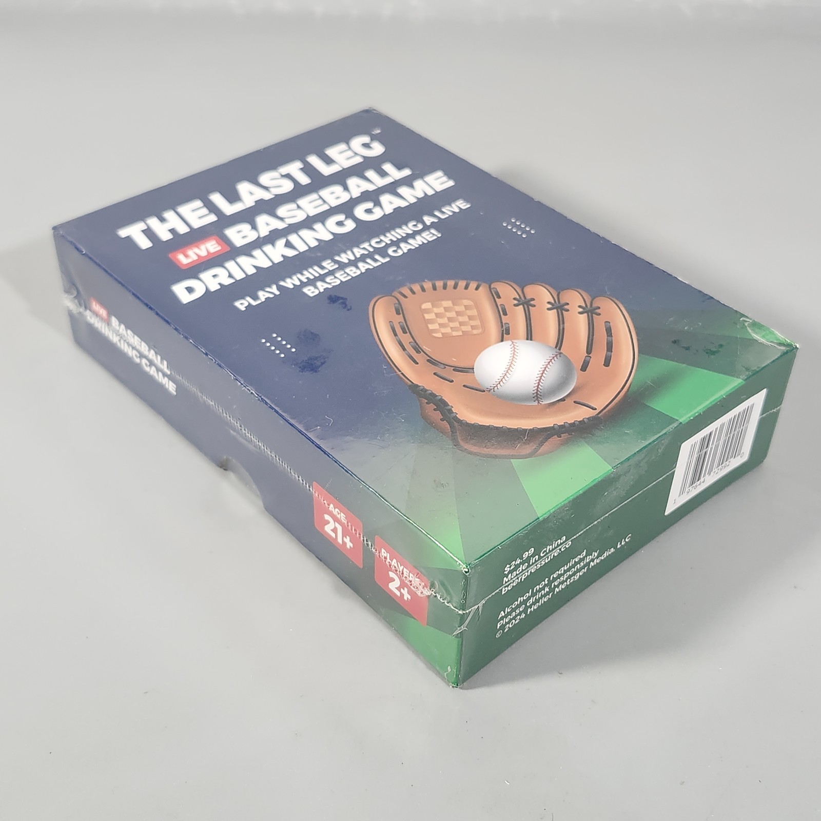 Beer Pressure Last Leg Live Baseball and Football Adult Drinking Card Game Lot