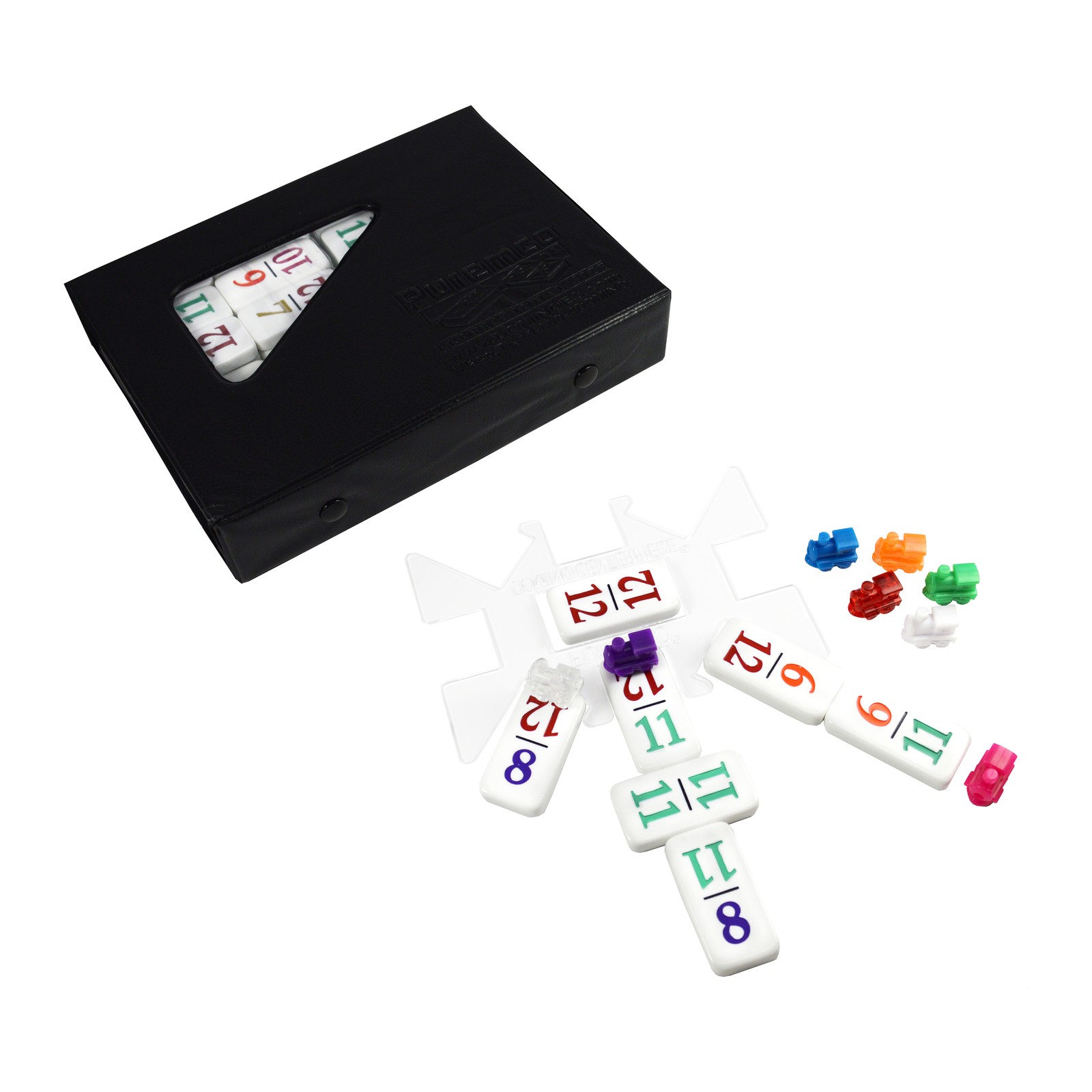 New – Puremco Number Dominoes – Premium Double 12 Set – Ages 6+ | 1-8 players