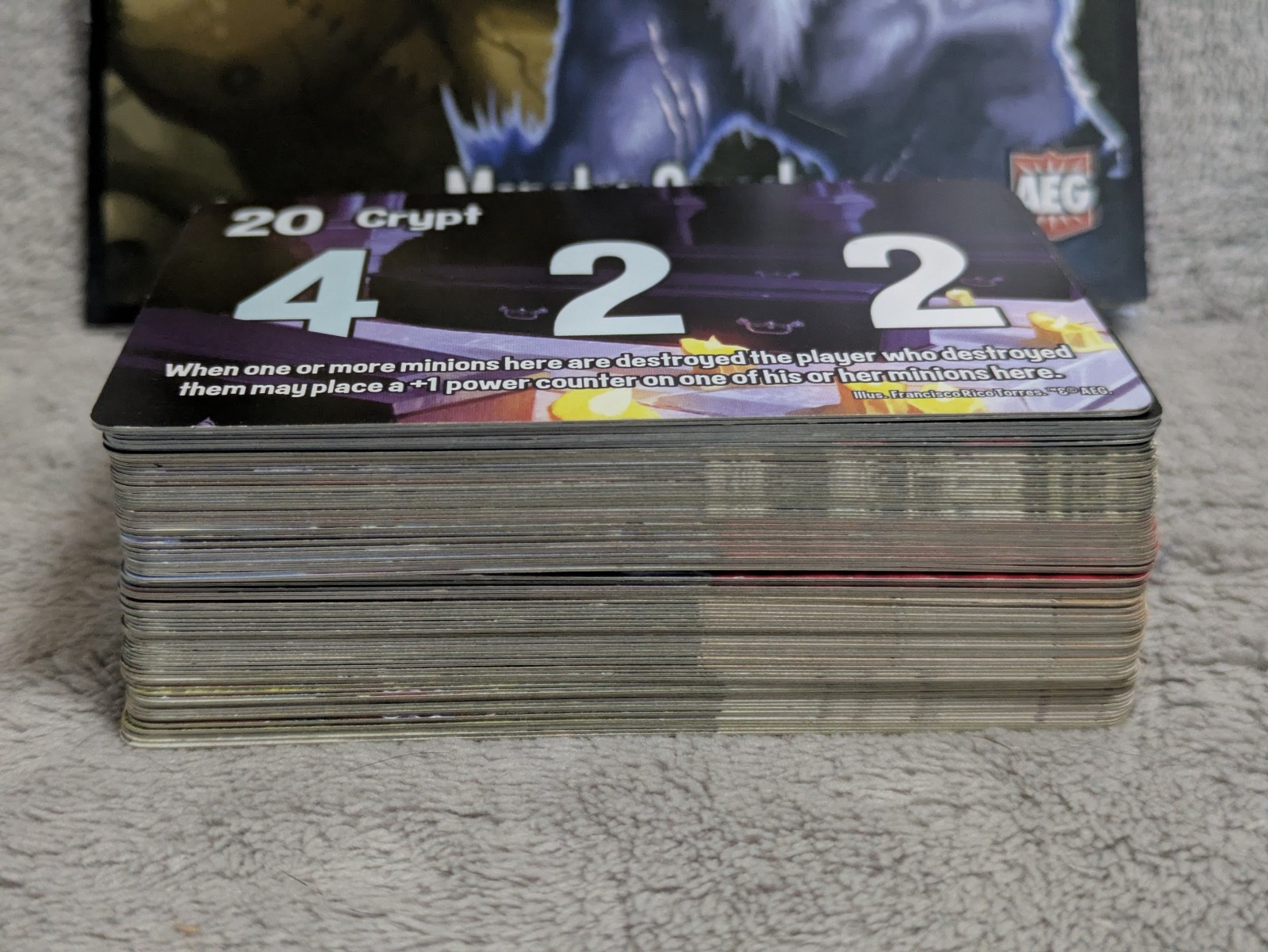 Smash Up — Monster Smash Expansion Pack — No Box — Free Shipping!!