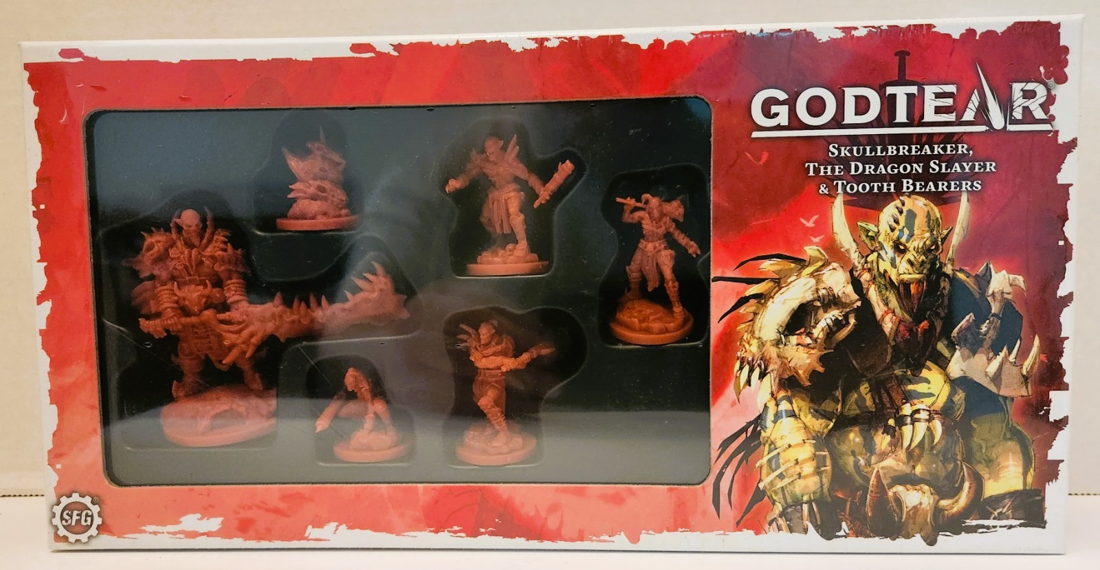 Godtear – Skullbreaker, The Dragon Slayer & Tooth Bearers BRAND NEW SEALED