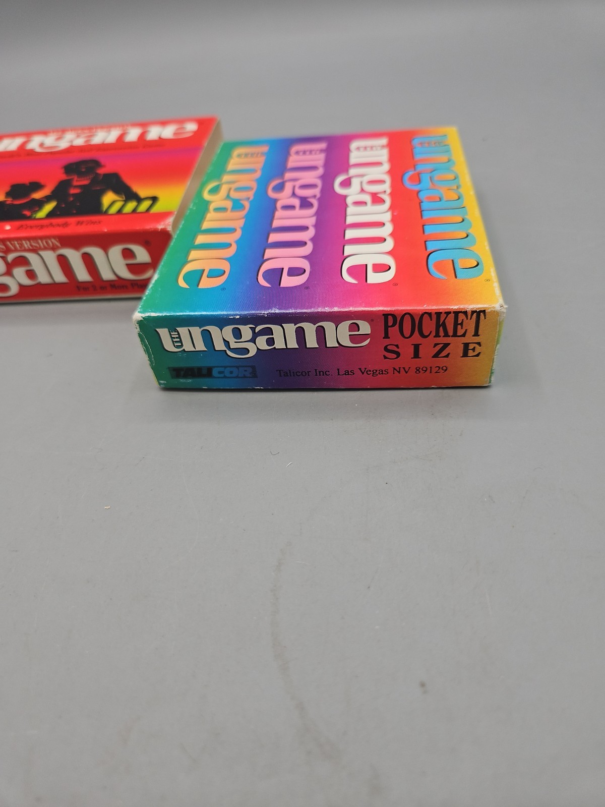 The Ungame All Ages Version Pocket Size Complete Talicor