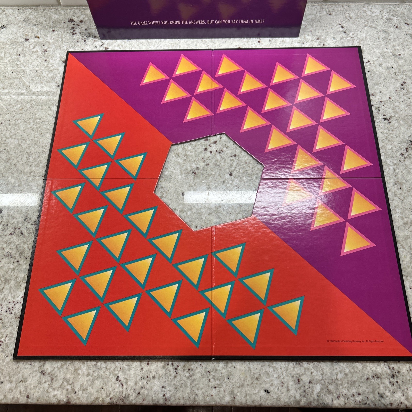 RAPID RECALL Board Game 1993 VINTAGE 100% COMPLETE 4+ Players