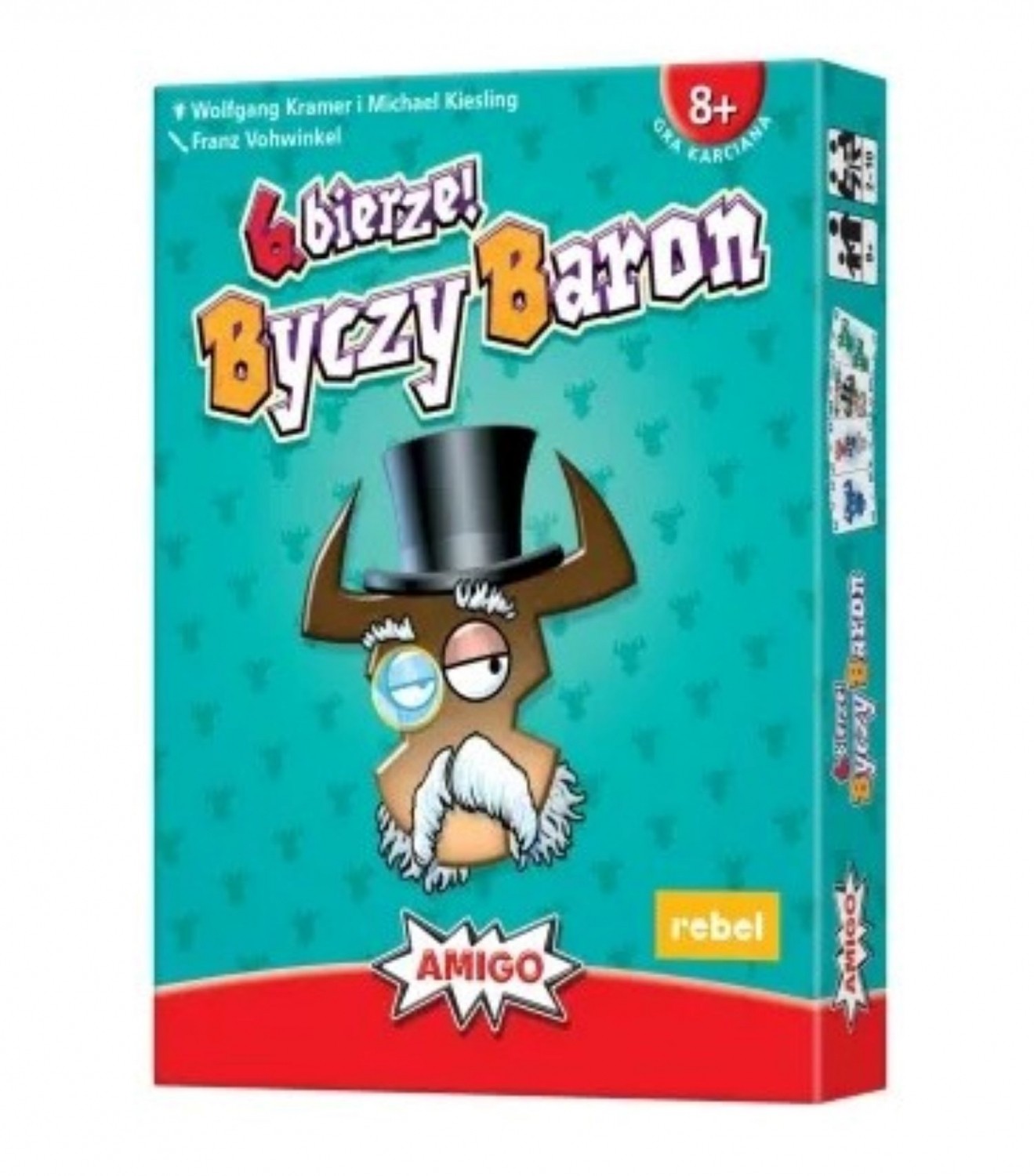 5906954790590 Gra karciana 6 beerze i Byczy Baron Kebab REBEL 790590 REBEL