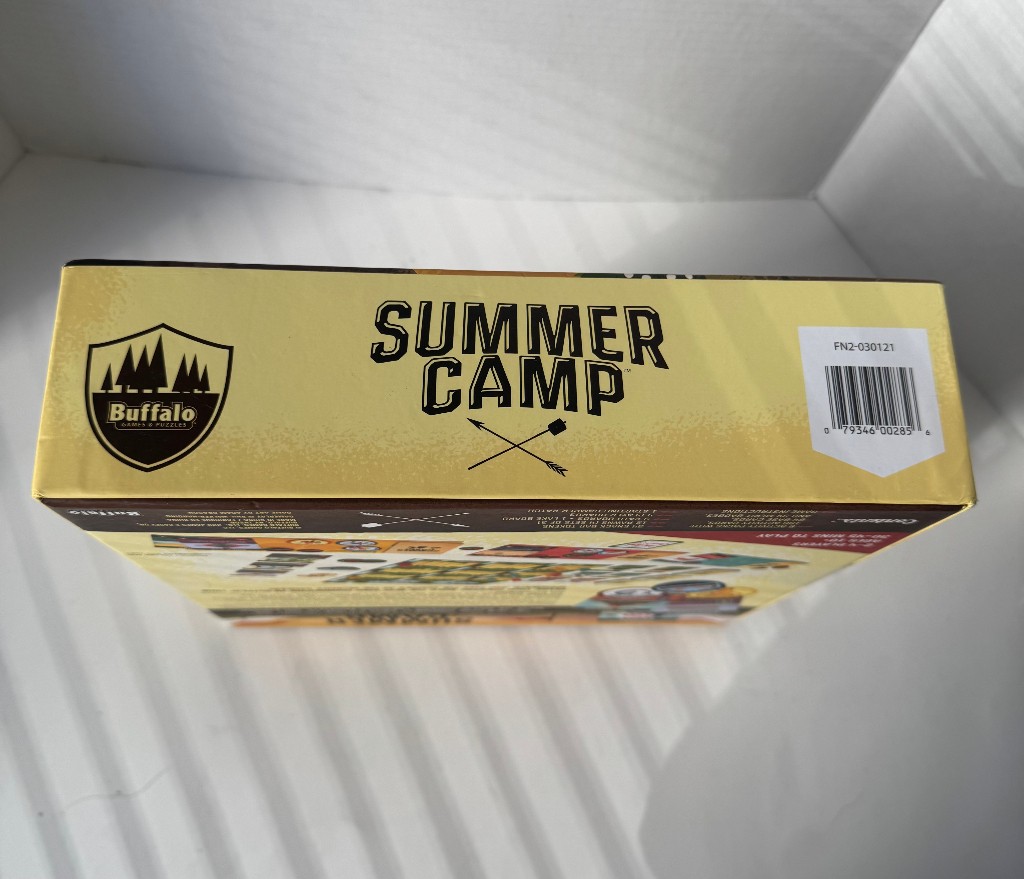 Summer Camp Board Game by Buffalo Games 2-4 Players Ages 10+