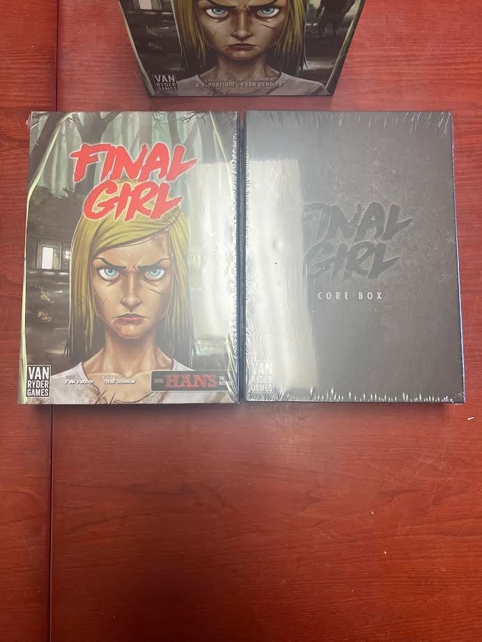 Final Girl Starter Set Core Box & Happy Trails Horror Brand New