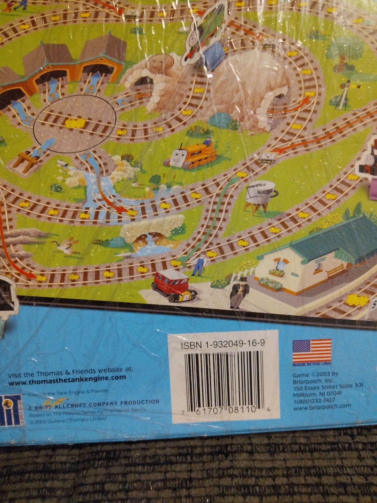 THOMAS & FRIENDS THOMAS’ TRACKS & TRESTLES GAME BRIARPATCH 2003