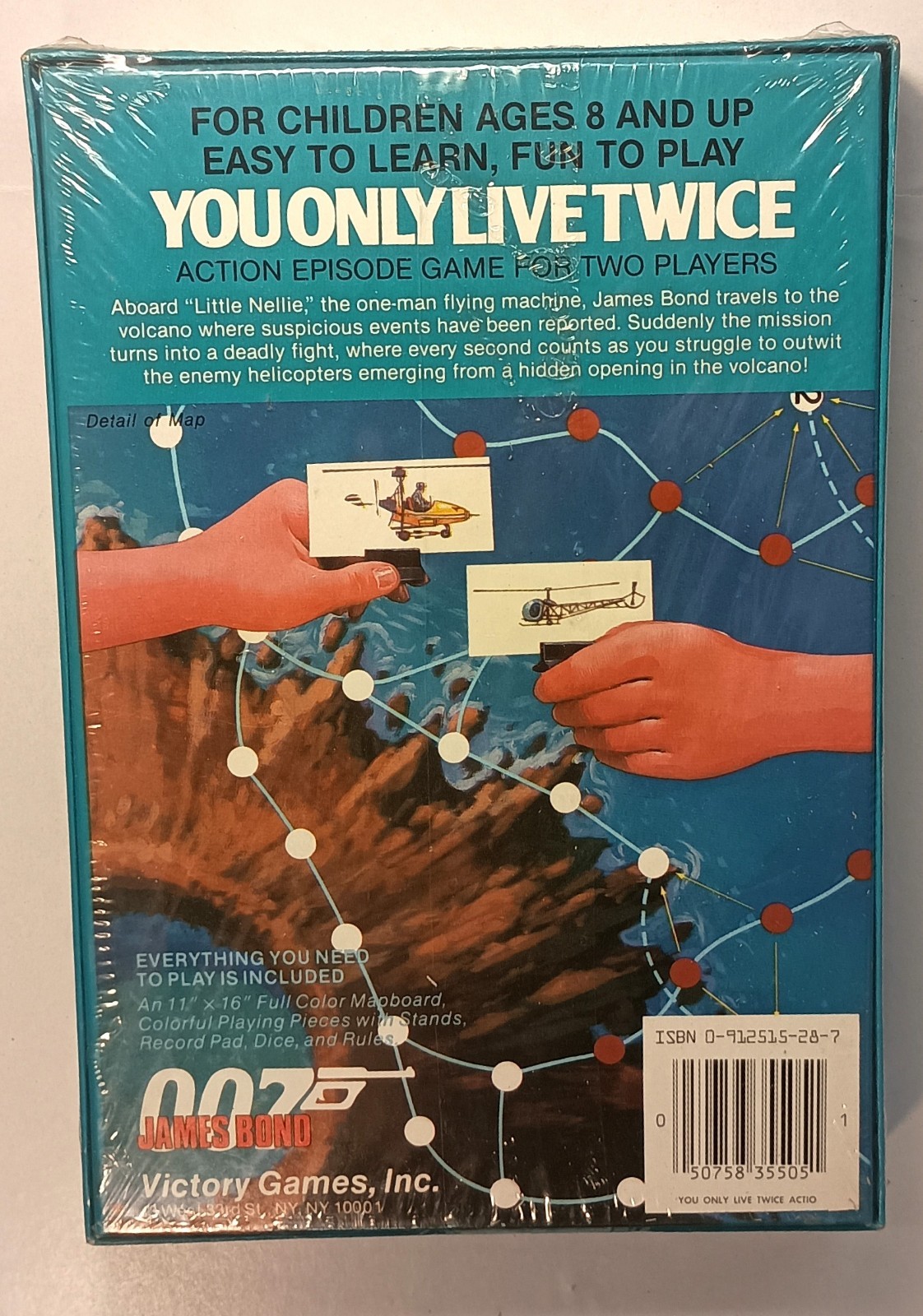 Vintage 1985 James Bond 007 You Only Live Twice Action Episode Game Sealed