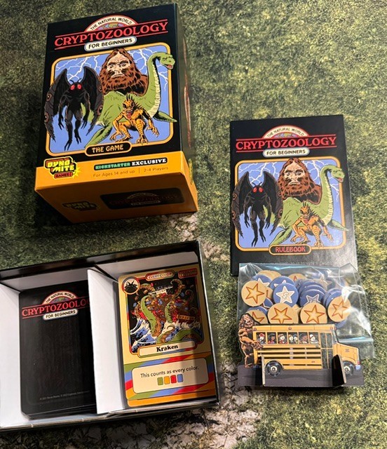 Steven Rhodes Games Vol 2 by Cryptozoic Games – Dynomite Games – open, excellent