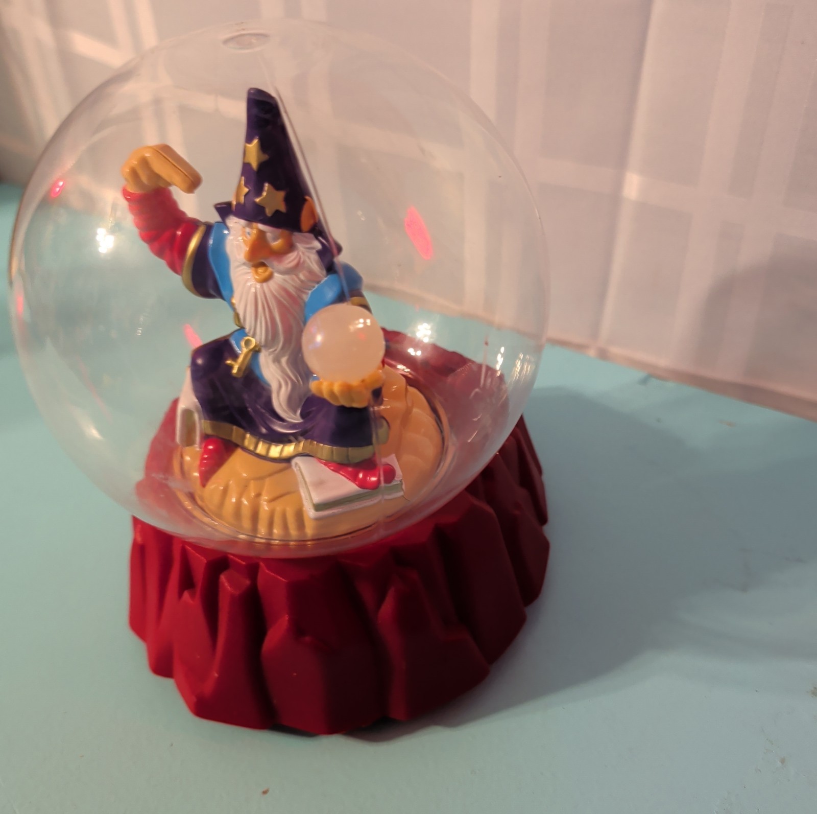 ASK ZANDAR Game Wizard Crystal Ball Only Fortune Teller Light Up Vintage 1992