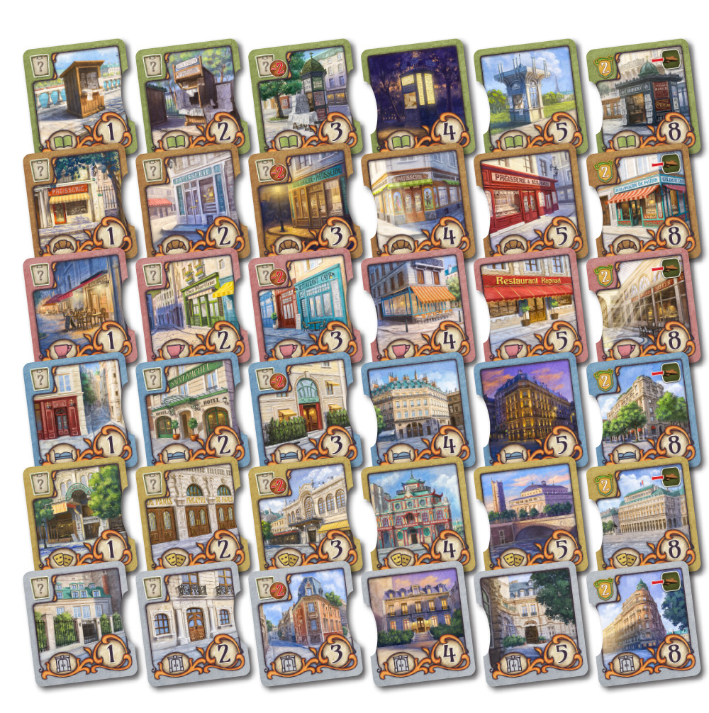 Paris Standard Edition EN/FR/DE/NL by Game Brewer