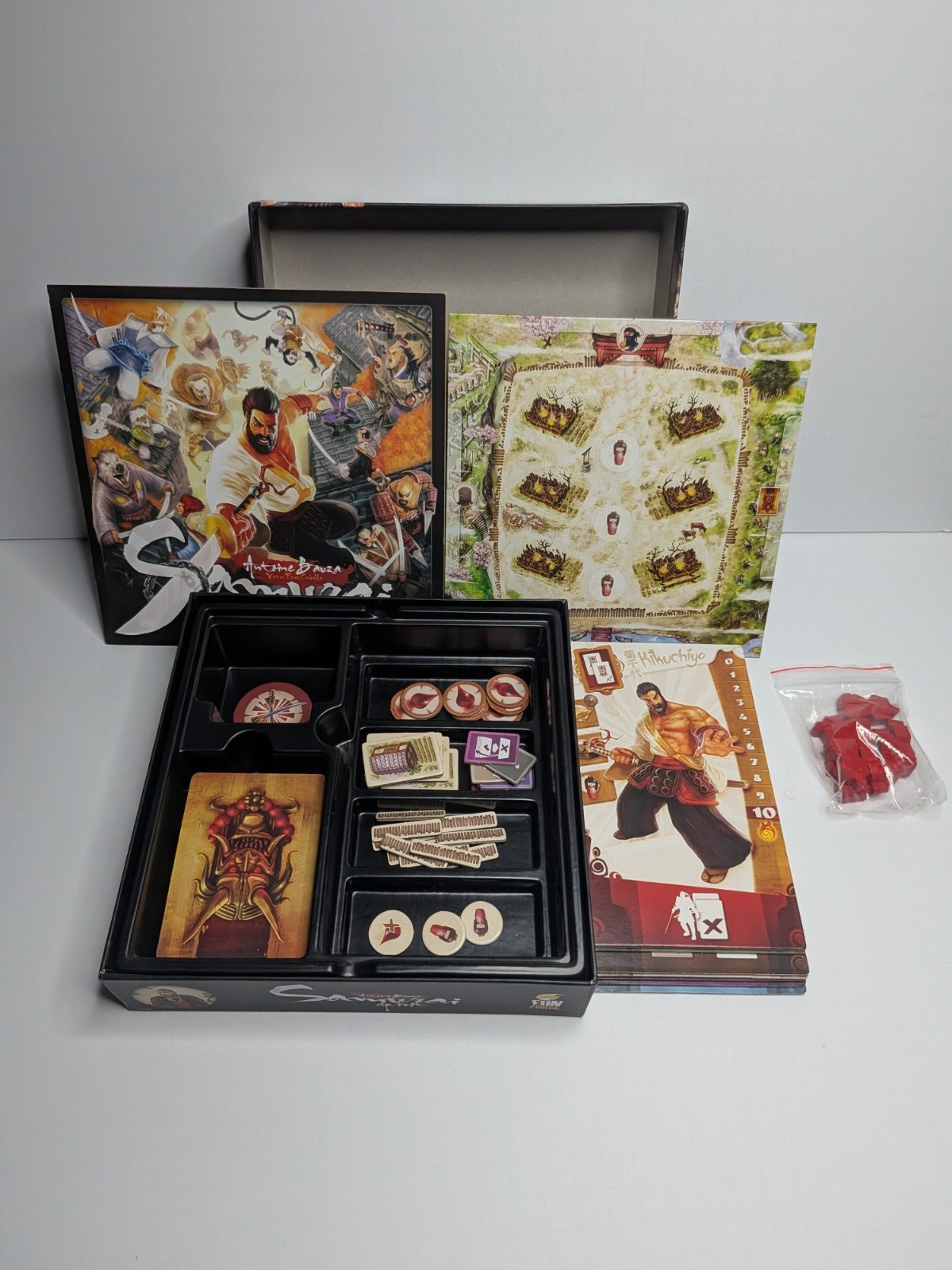 Samurai Spirit Board Game Antonie Bauza Fun Forge Co-op COMPLETE