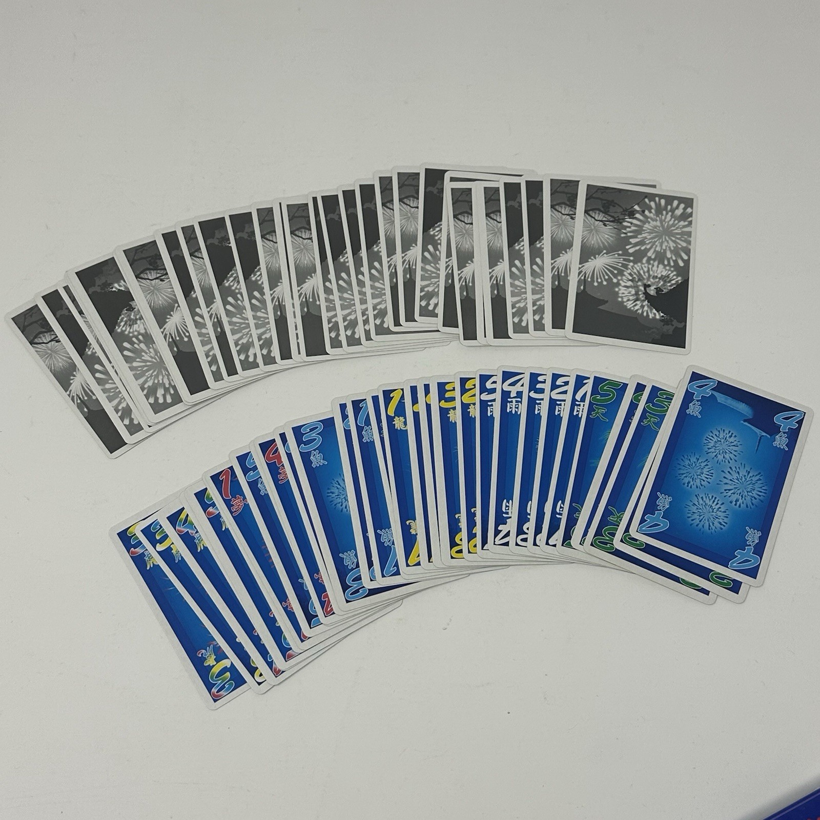 Hanabi 2017 Fireworks Card Game Antoine Banza R&R Games Unused & Complete