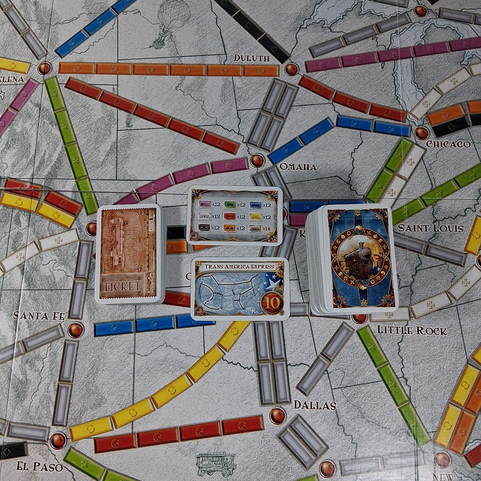 Days of Wonder Ticket To Ride by Alan R. Moon Train Adventure Board Game