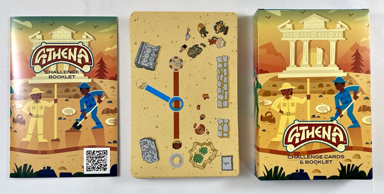 ATHENA Single Player Logic Game, 50 Challenges & Puzzle Player 1 Logic Games