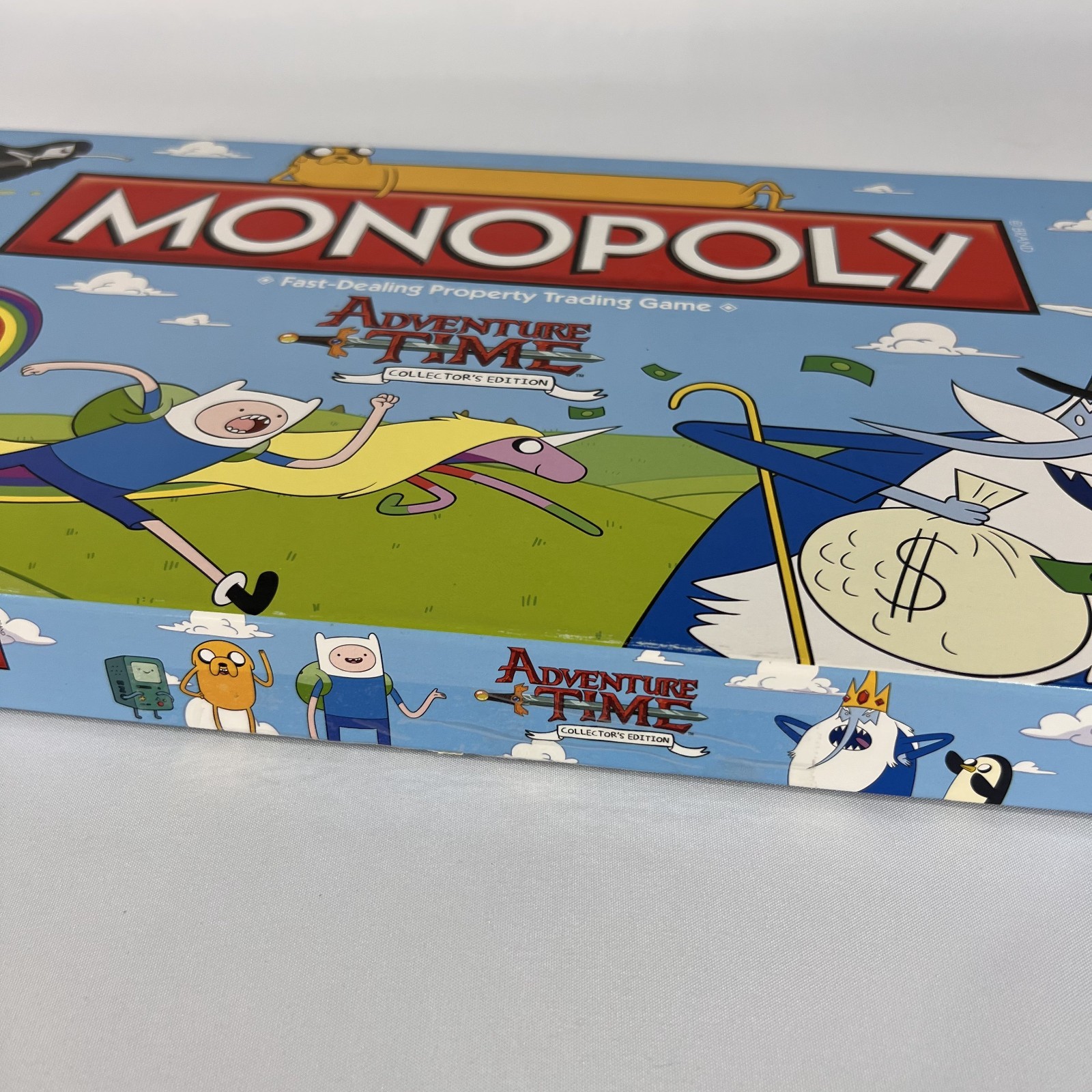 Monopoly Adventure Time Collector’s Edition Board Game Cartoon Network COMPLETE