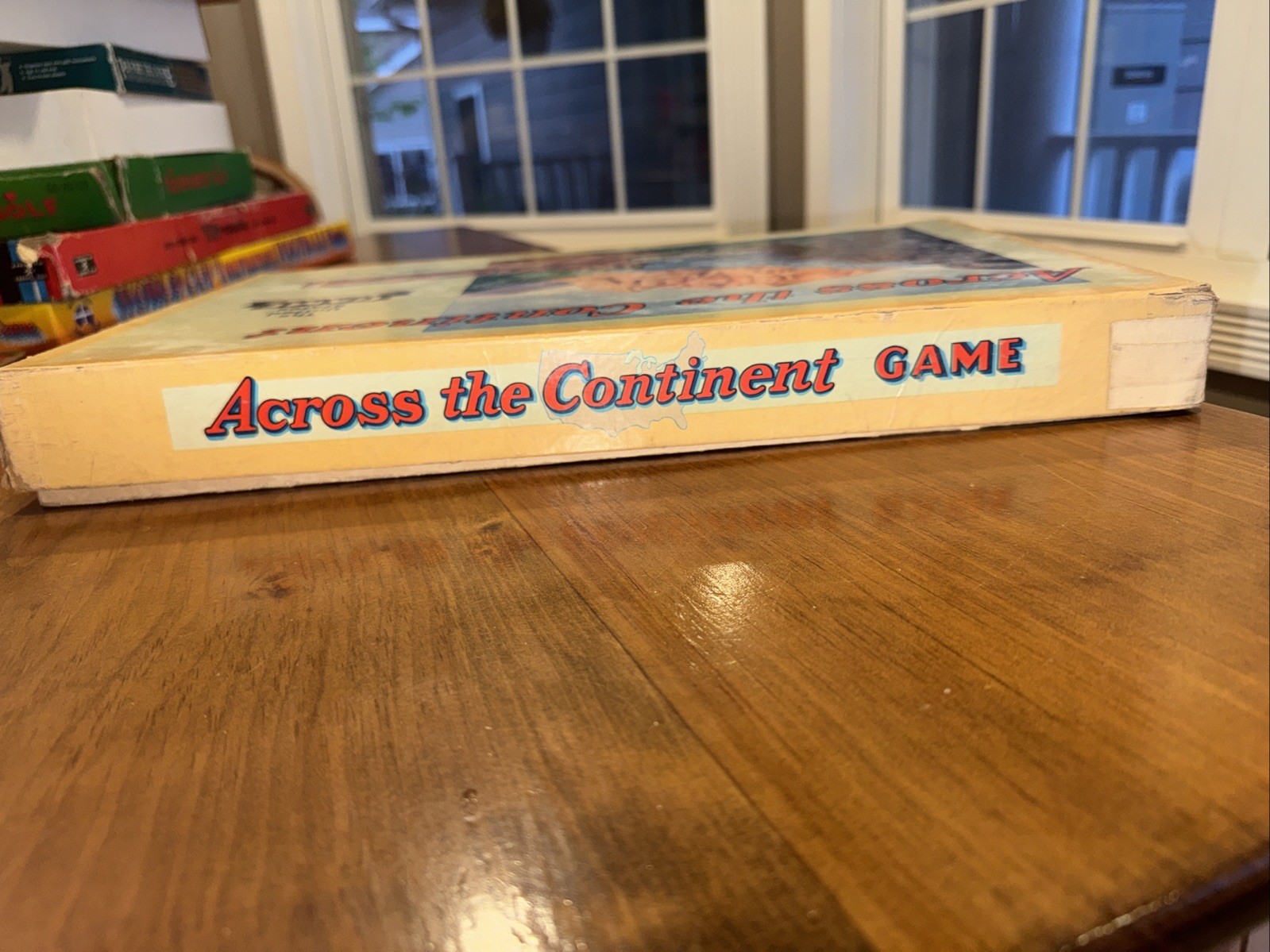 Vintage Parker Brothers Across the Continent Board Game Complete