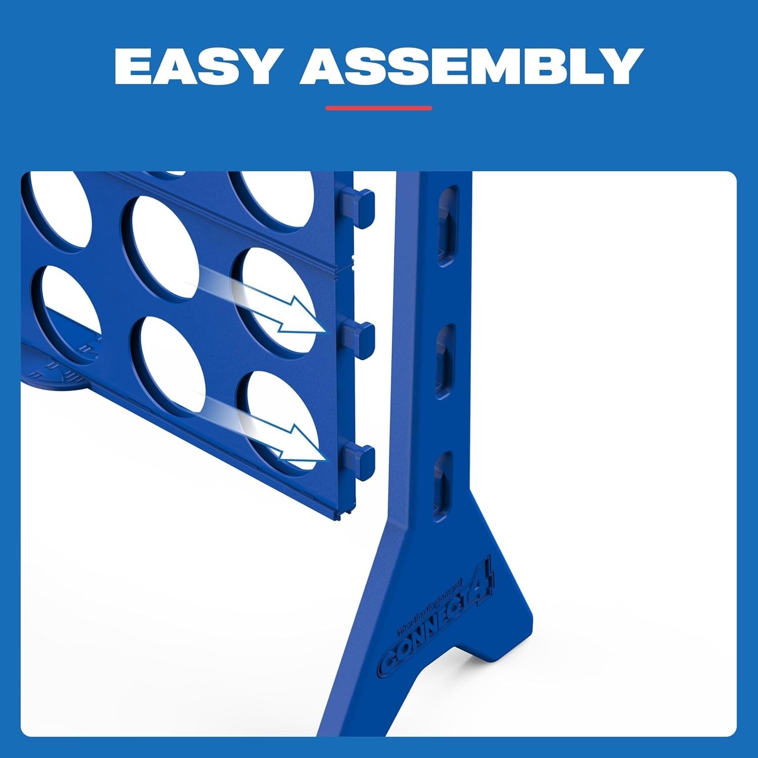 Connect 4 Oversized Edition Game – Giant Classic Four-In-A-Row Family Fun – Indo
