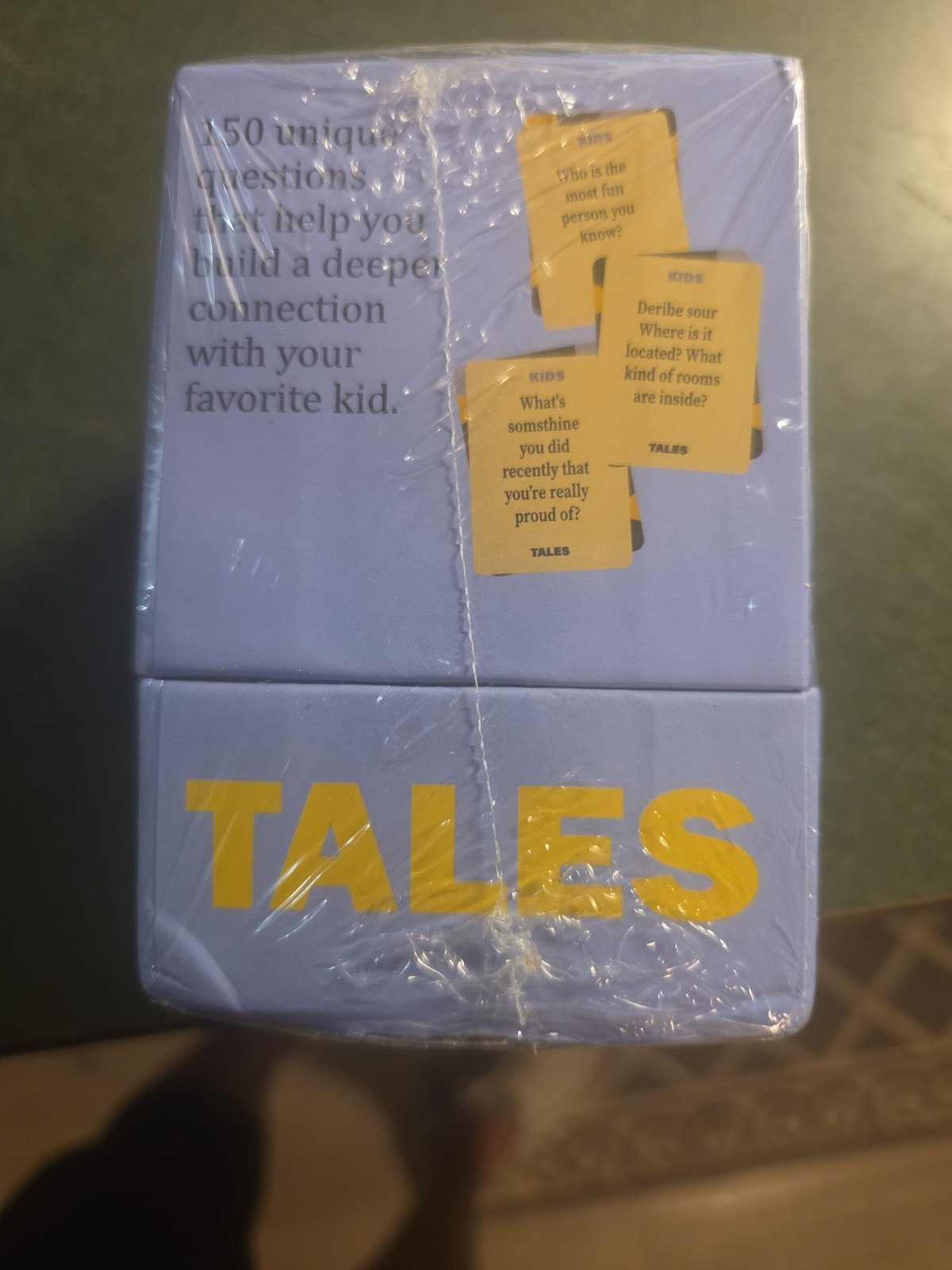 2026 Tales Kids Edition – 150 Conversation Starter Cards OY Box Is Damaged
