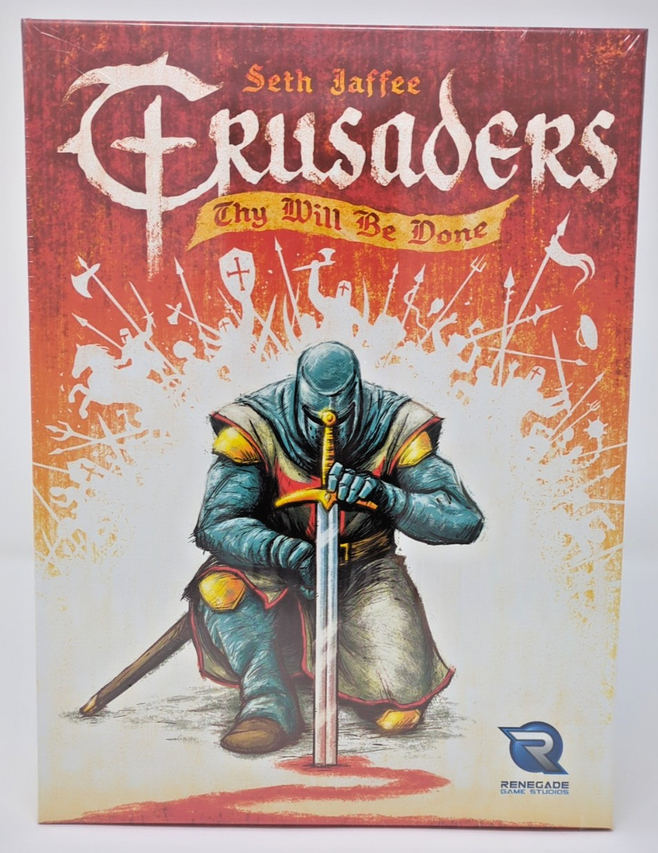 Crusaders Thy Will Be Done Board Game – NEW Sealed Renegade Games
