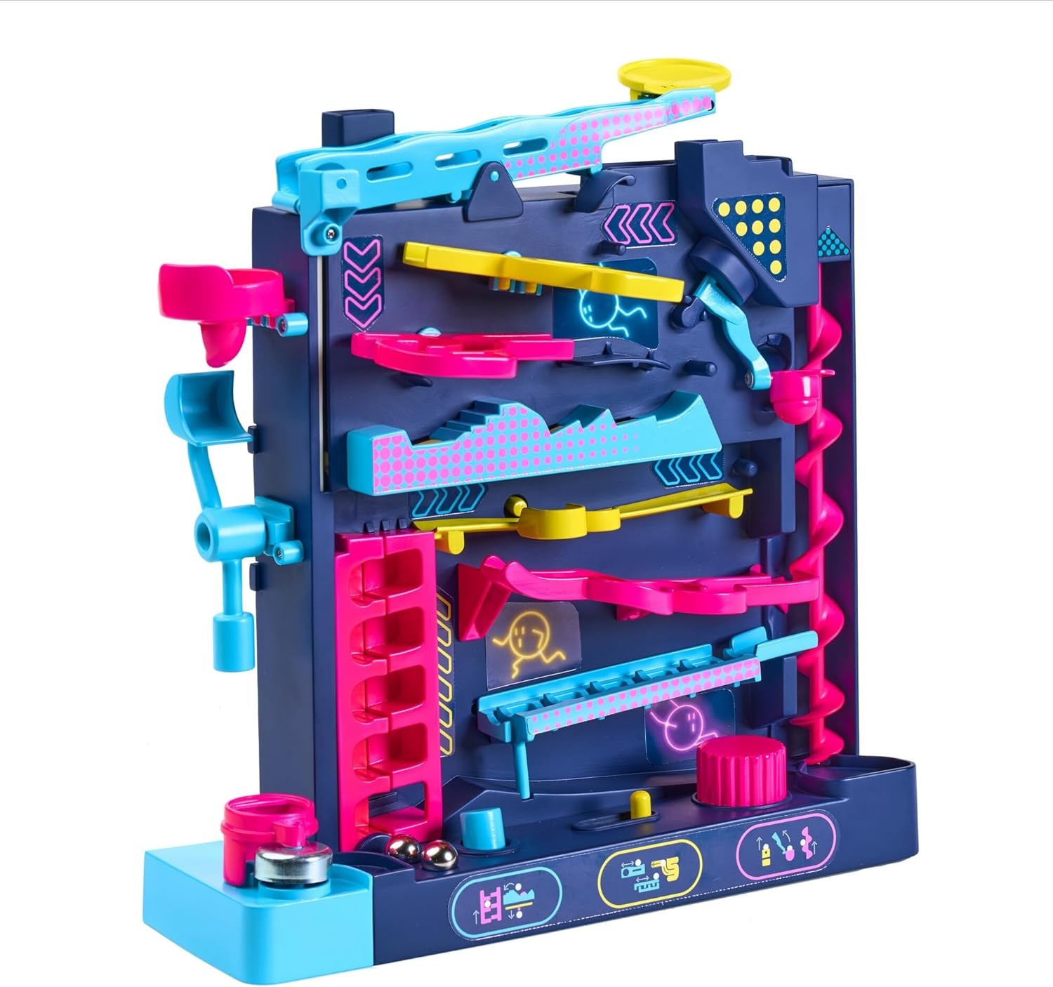 Screwball Scramble Level Up Kids Board Game- Timed Marble Run Obstacle…