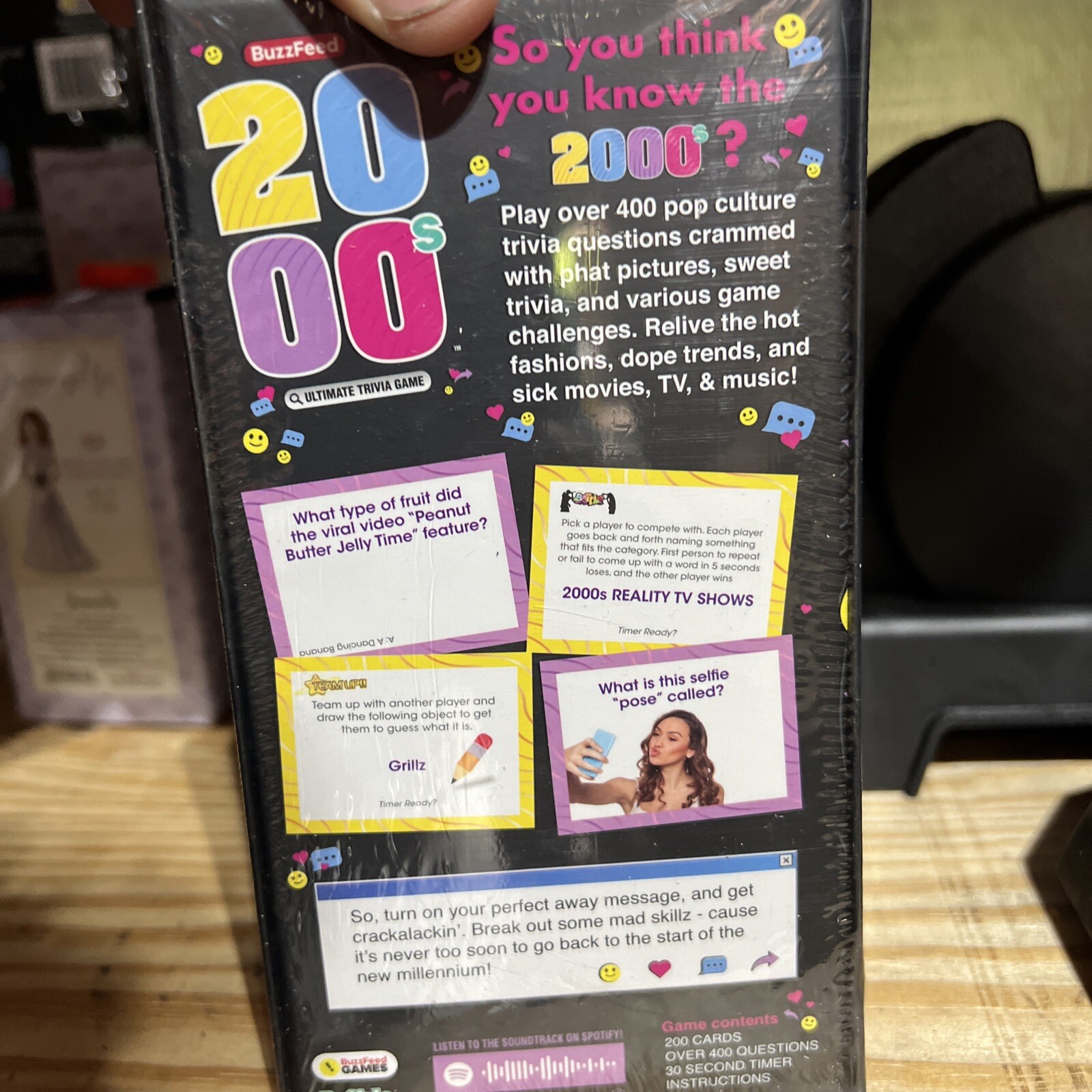 Buffalo Games Buzzfeed 2000’s Ultimate Trivia Game NEW SEALED!!!!!!!