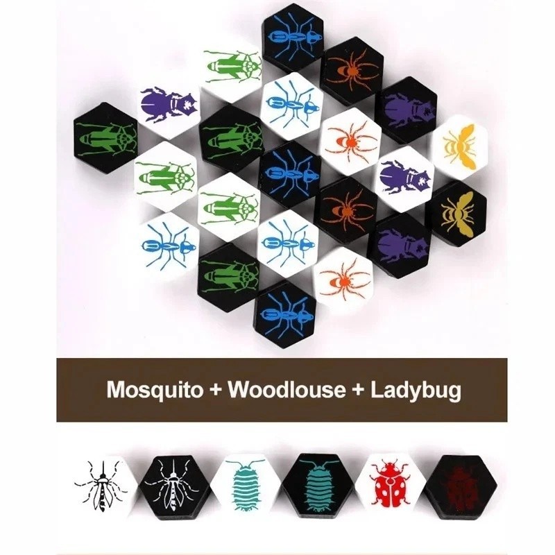 Hive Board Game 2 Player Family Fun Strategy Travel Party Entertainment Game
