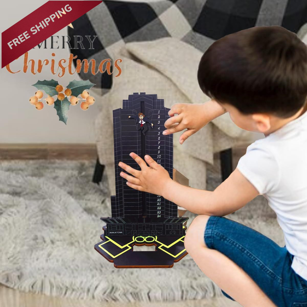 Die Hard Advent Calendar,2026Christmas Black Calendar