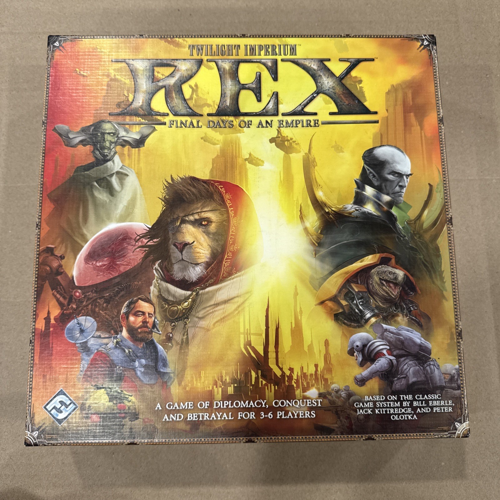 Twilight Imperium Rex Final Days of An Empire Board Game