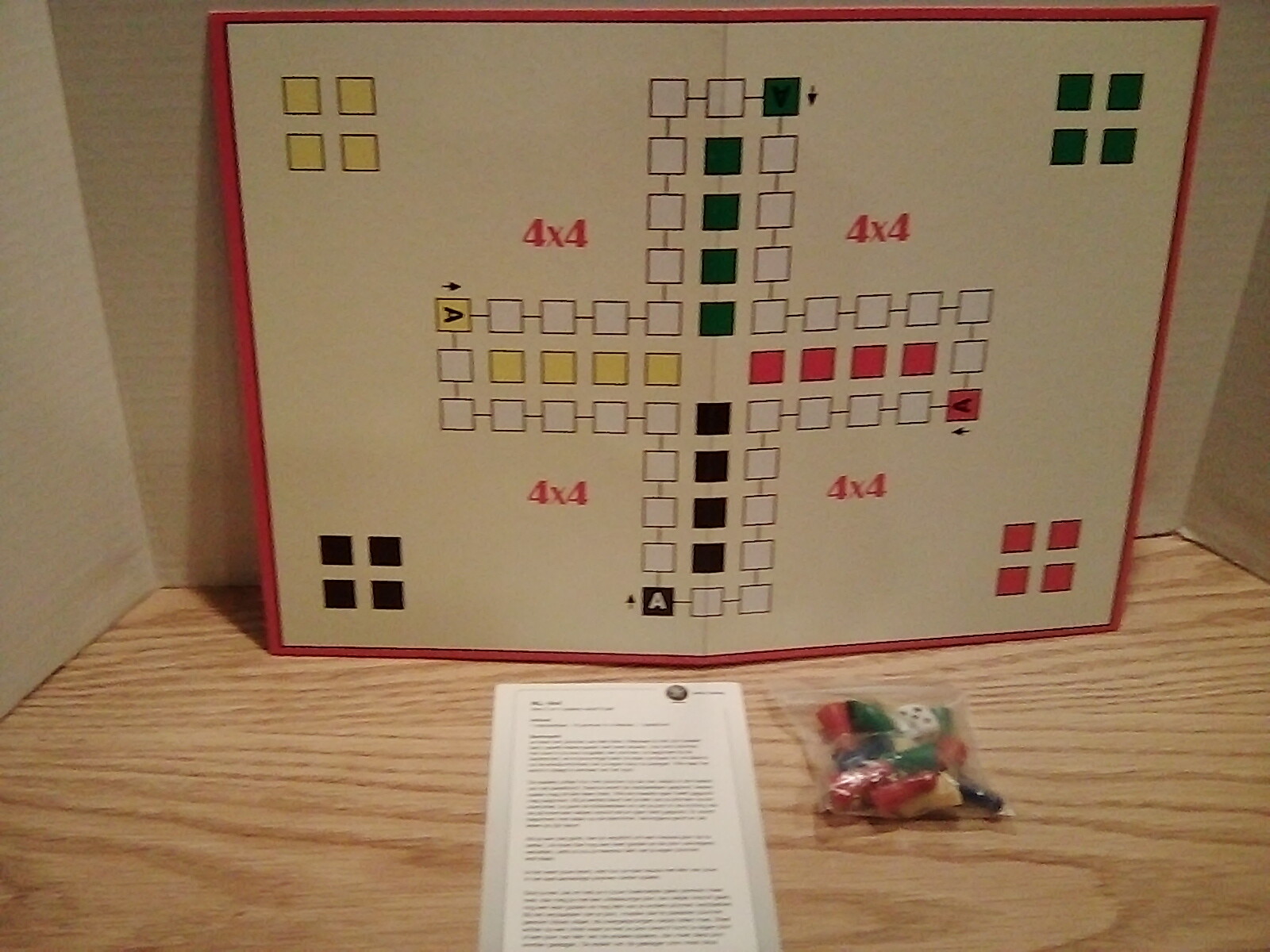 Dutch Jeltha Trading 4×4 Board Game. COMPLETE BRAND NEW