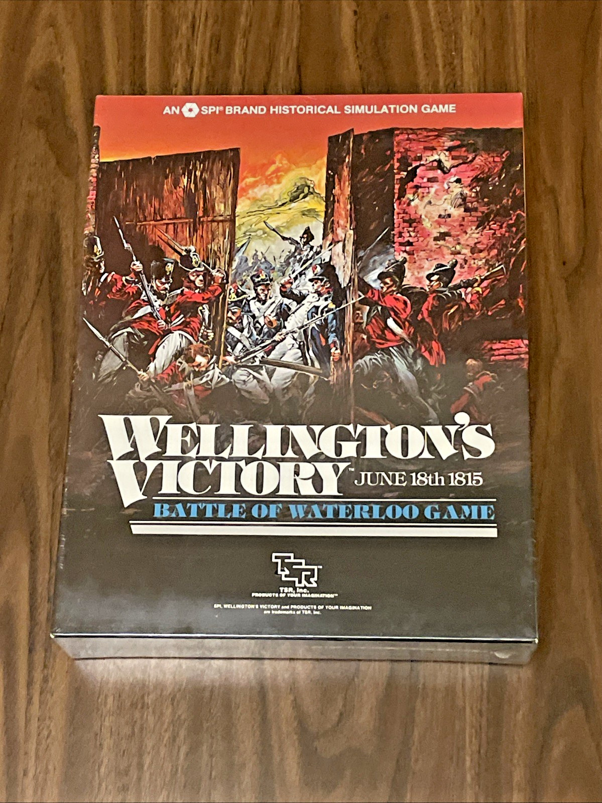 Wellington’s Victory Battle of Waterloo | June 18th 1815 | TSR/SPI {NEW_SEALED}