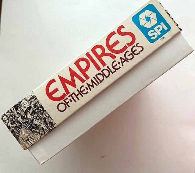 Empires of the Middle Ages, Vintage SPI- 1980. UNPUNCHED.