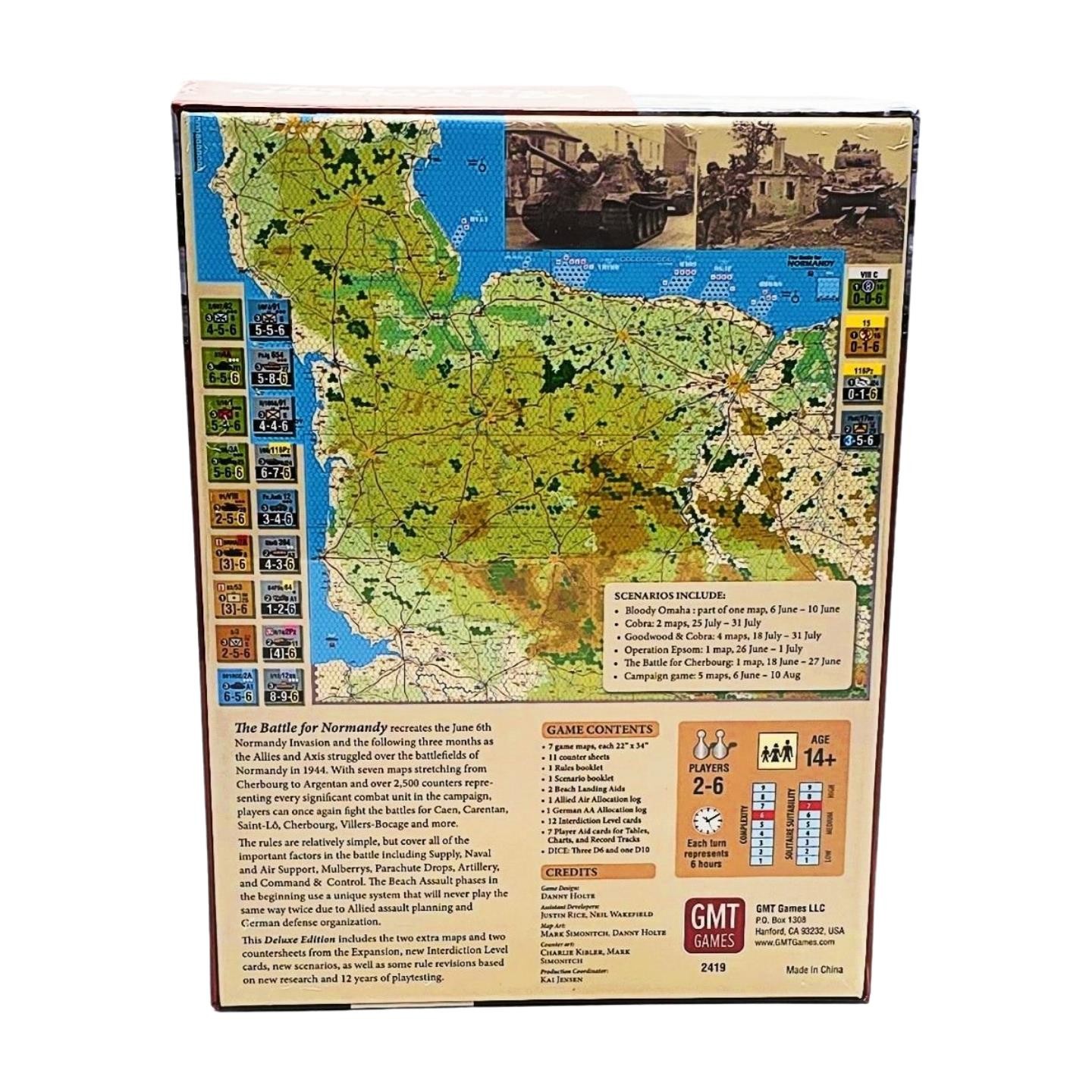 The Battle for Normandy Deluxe Edition by GMT Games – SEALED