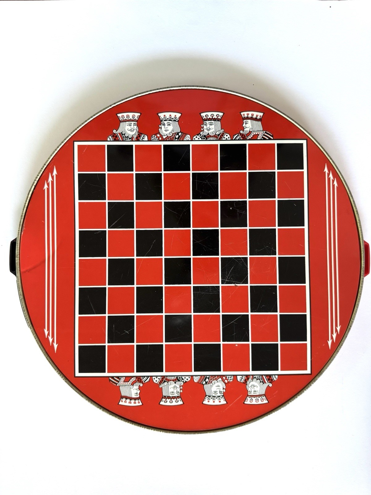 Vtg Chinese Checkers Game Pixie All Metal Game Board Steven Mfg Co RARE!