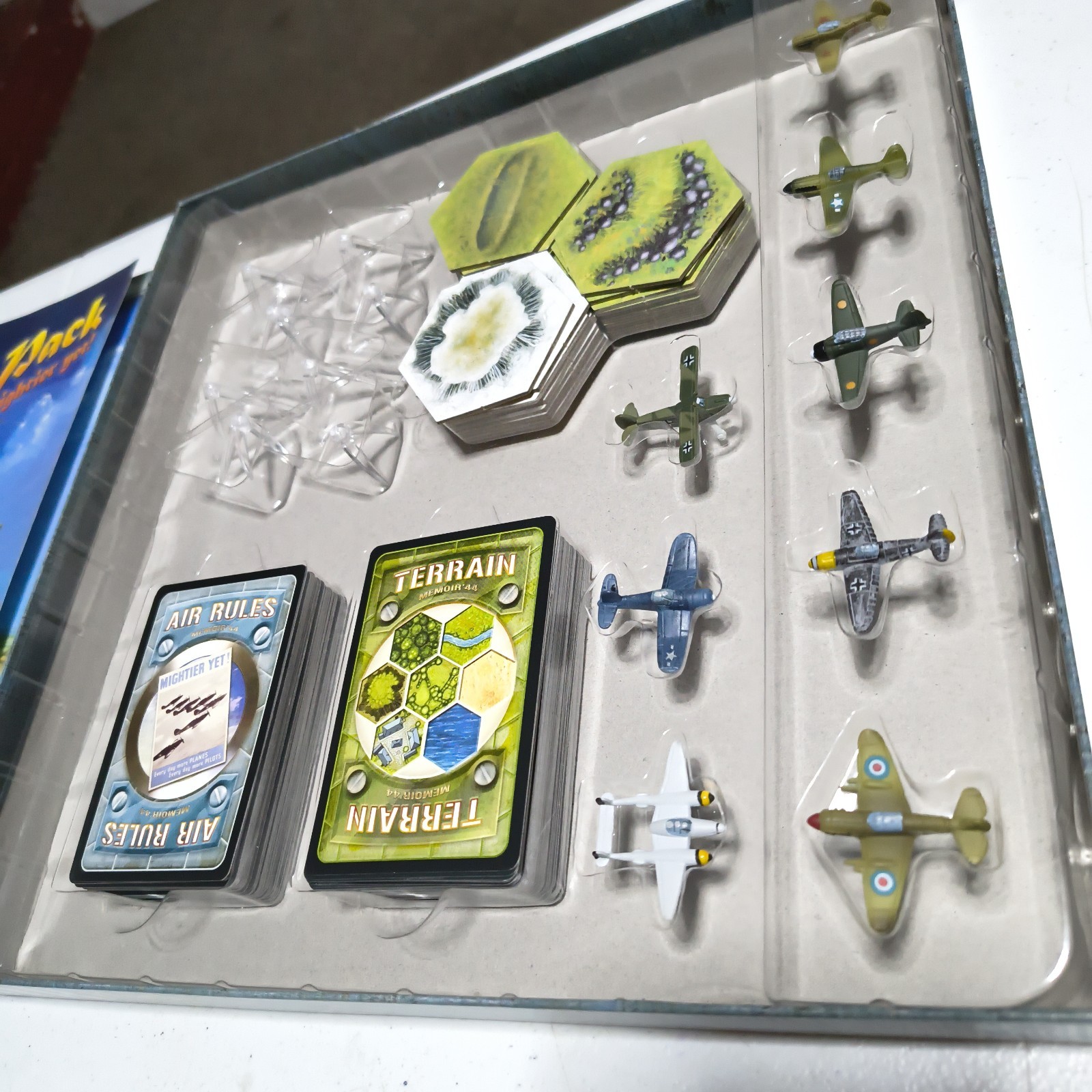 Memoir ’44 Air Pack 1st Edition Days of Wonder 2007 Miniature WW2 War Planes