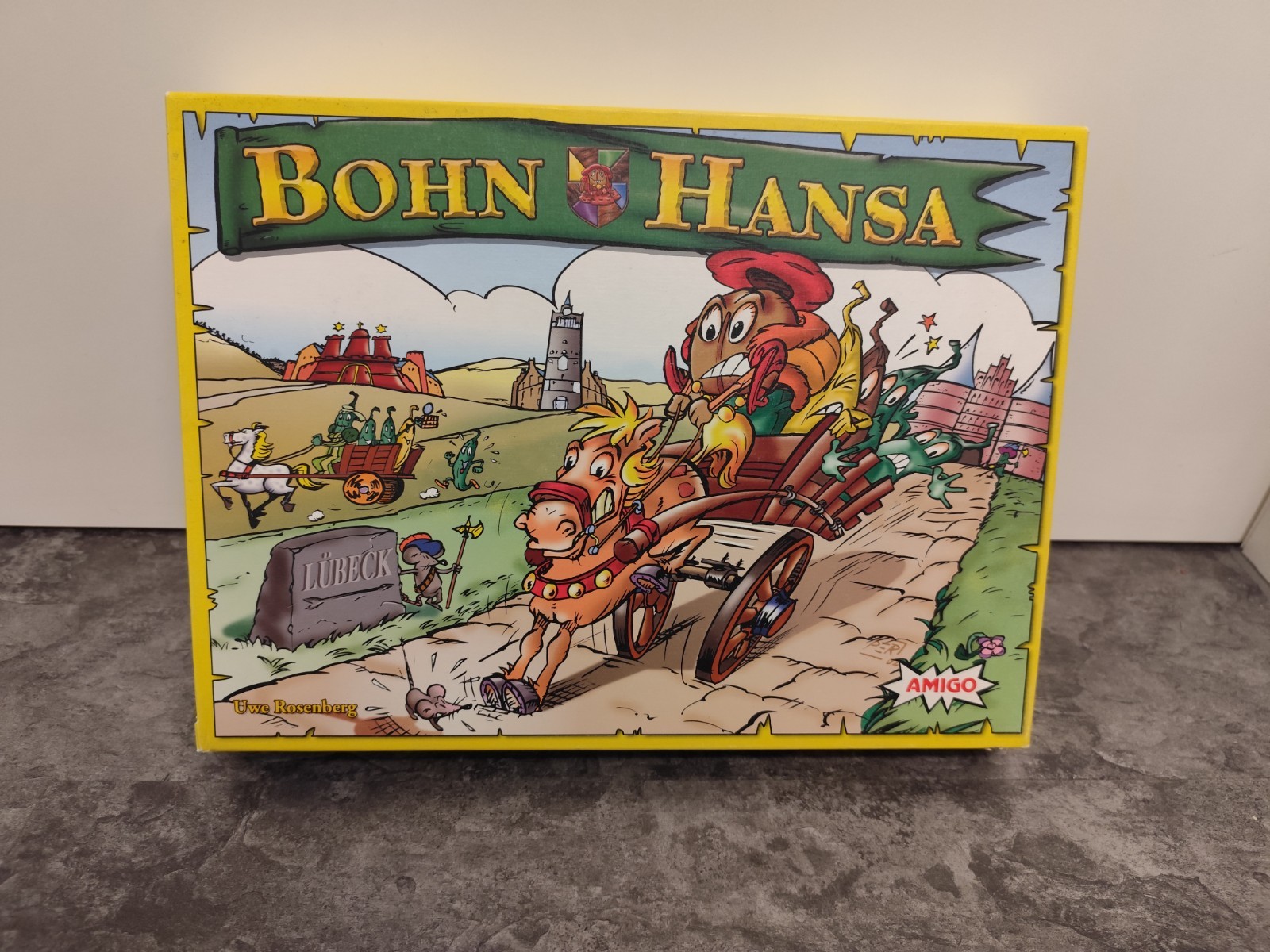 Bohn Hansa – Bohnanza series – board game – family game – Amigo Verlag